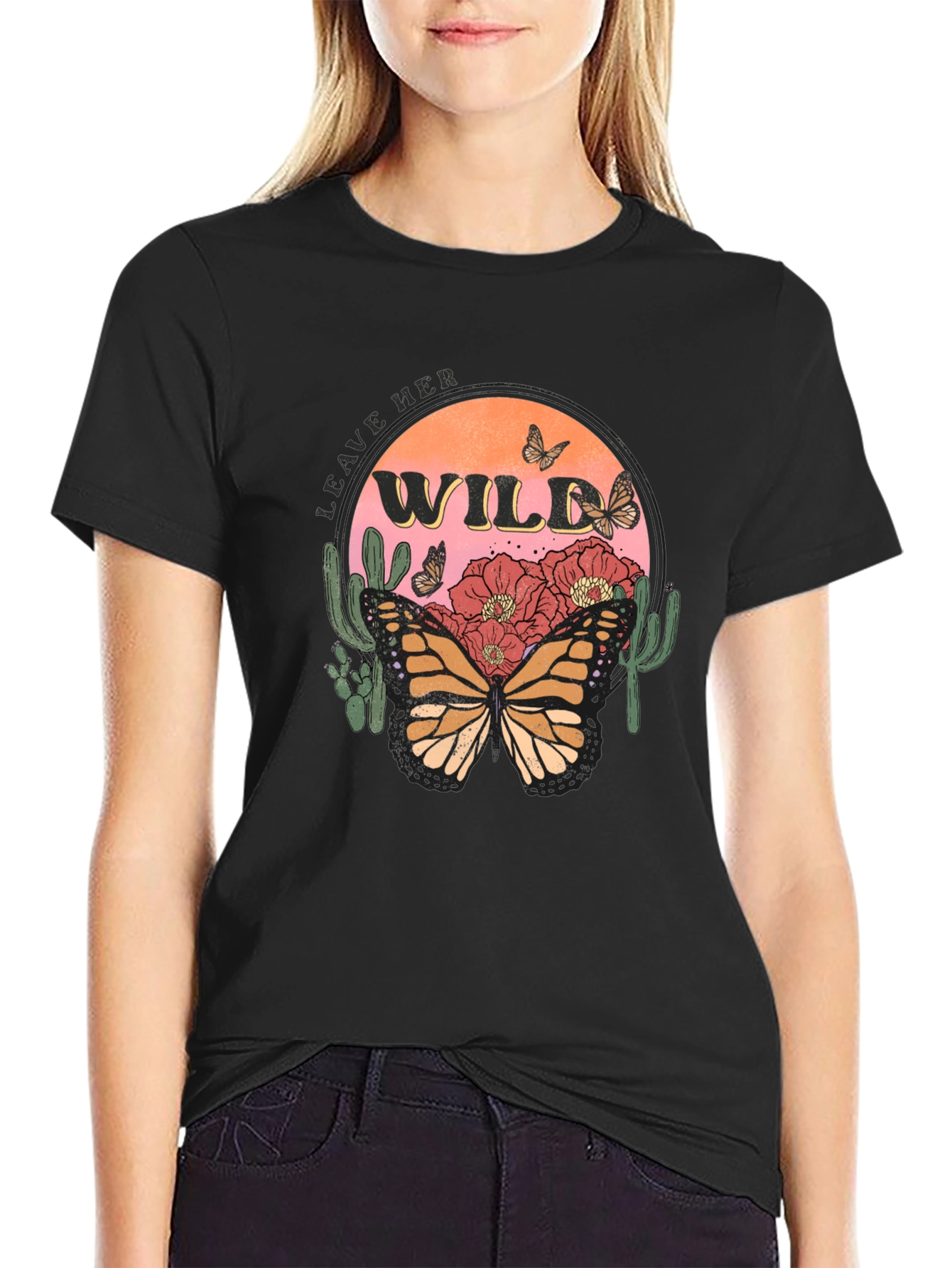 Leave Her Wild Graphic T-Shirt