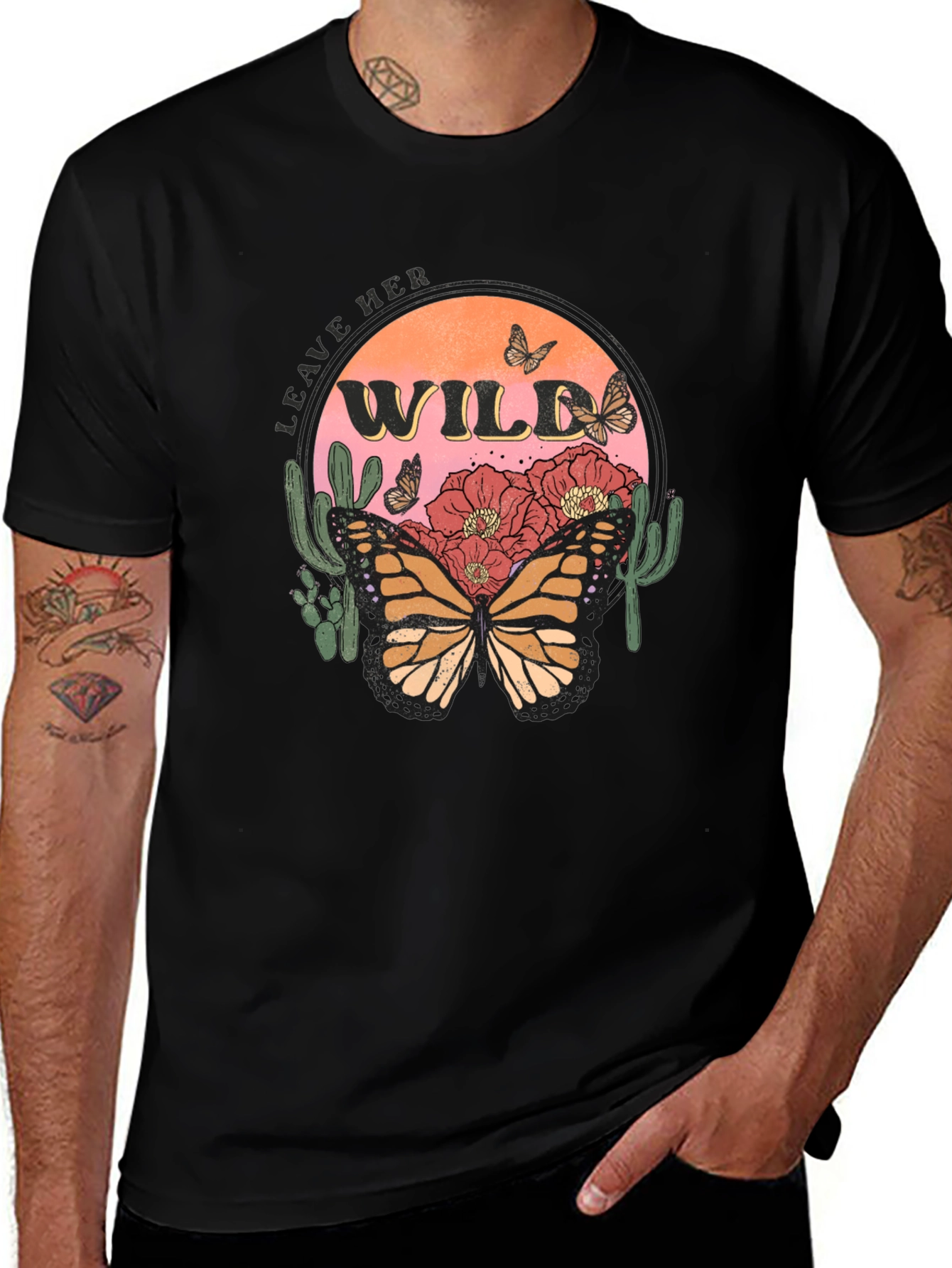 Leave Her Wild Graphic T-Shirt