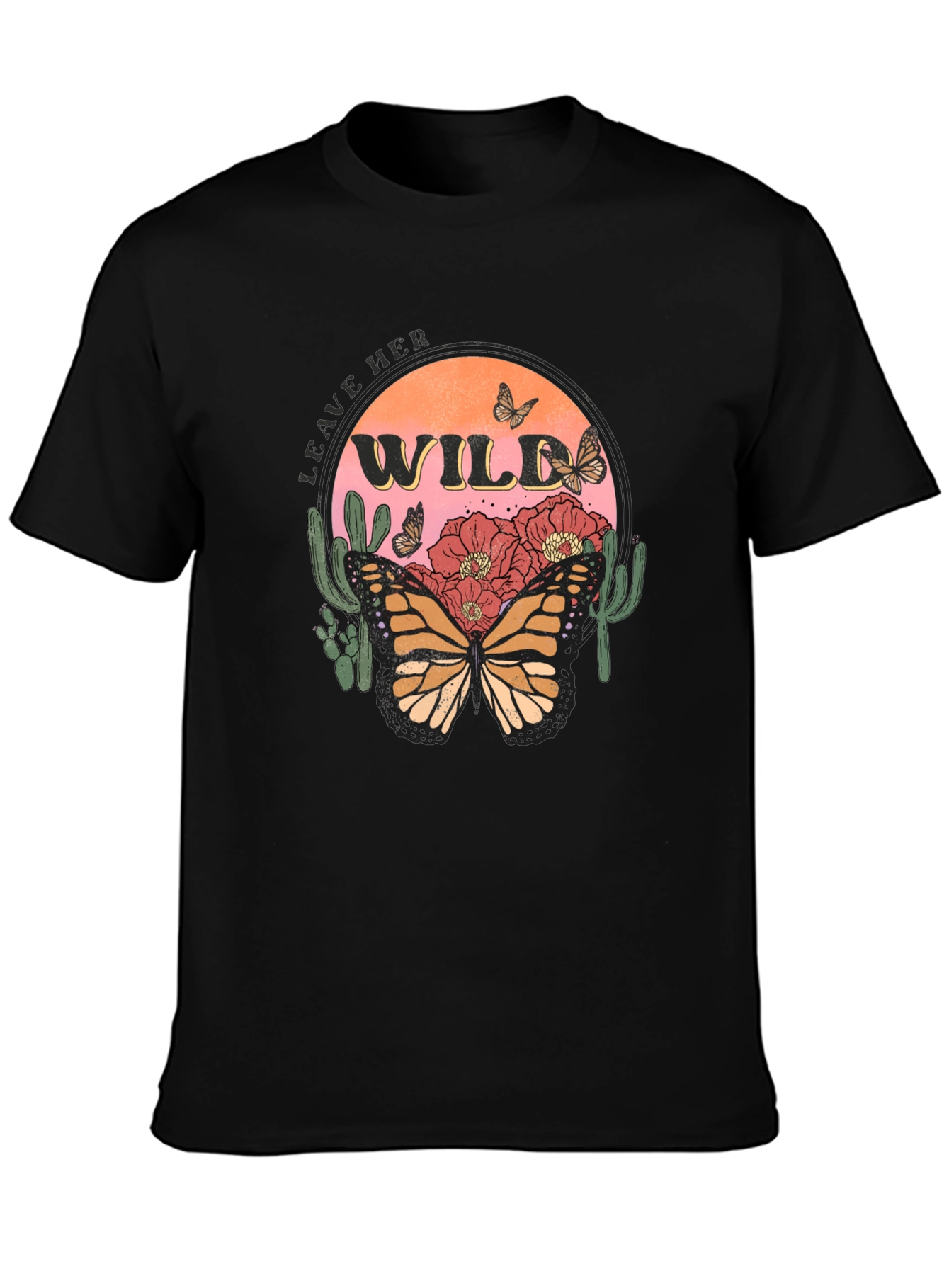 Leave Her Wild Graphic T-Shirt