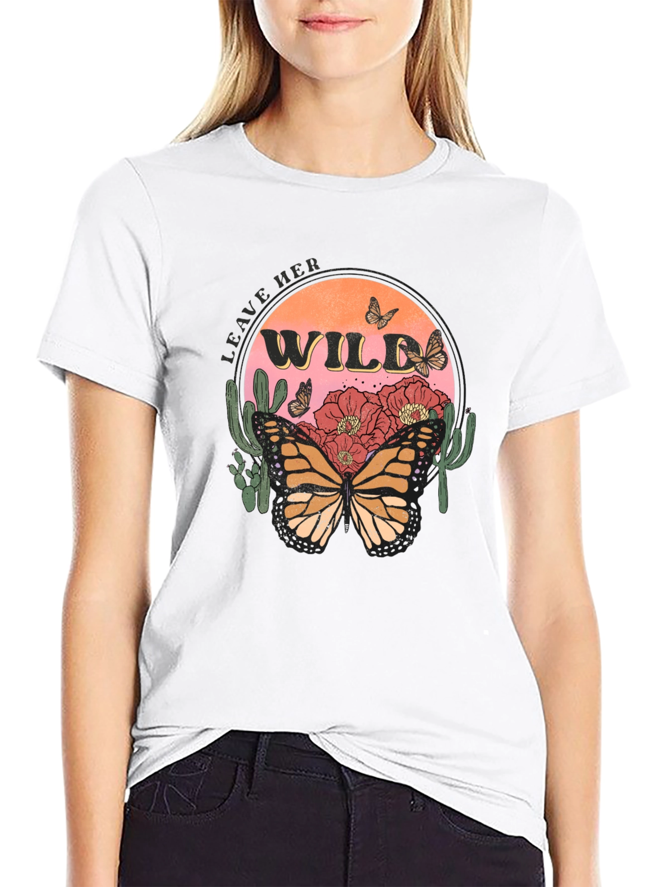 Leave Her Wild Graphic T-Shirt