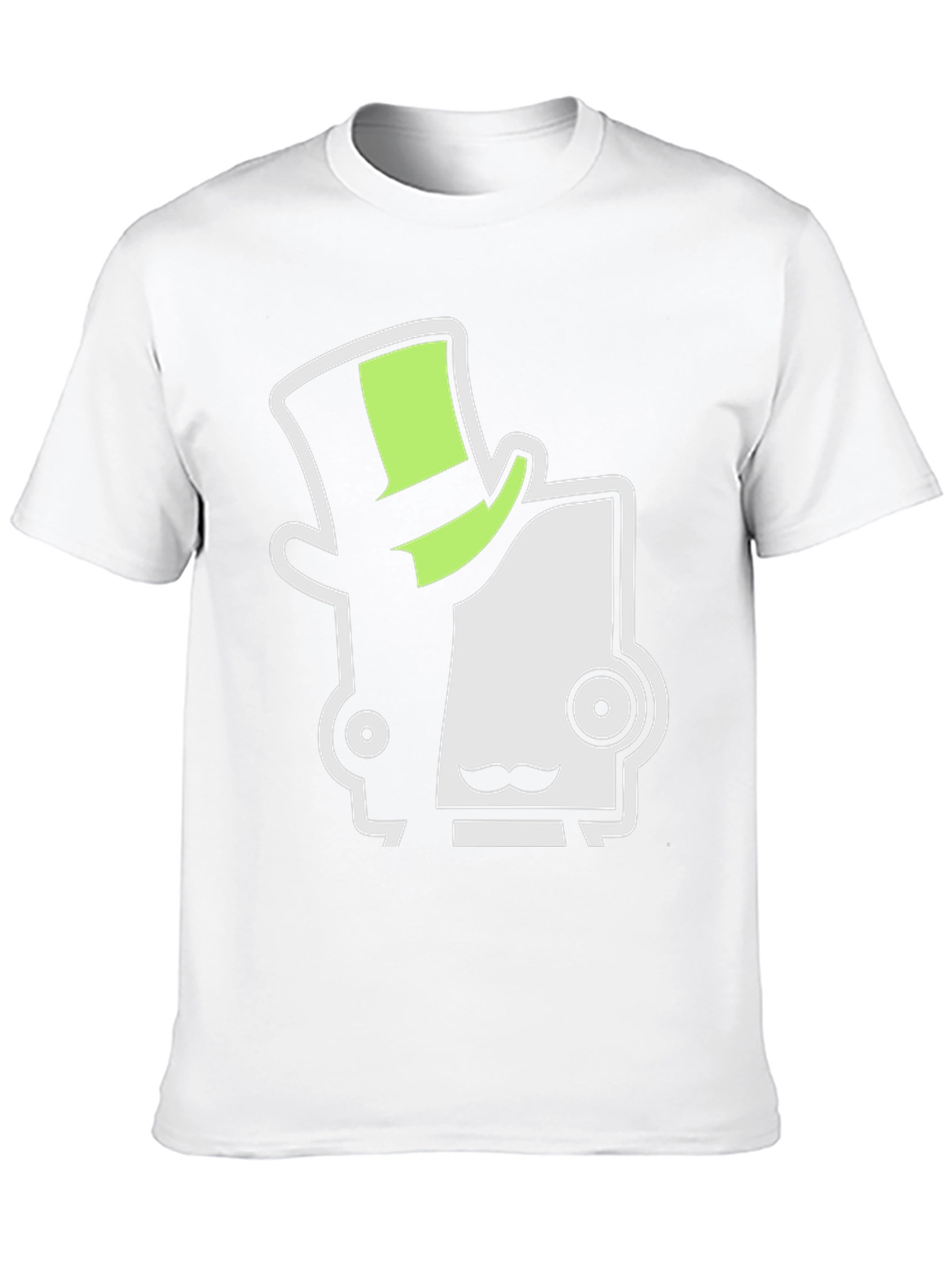 Unique Character Graphic Tee - Black Cotton Shirt