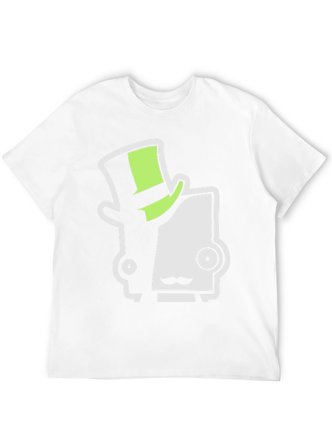 Unique Character Graphic Tee - Black Cotton Shirt