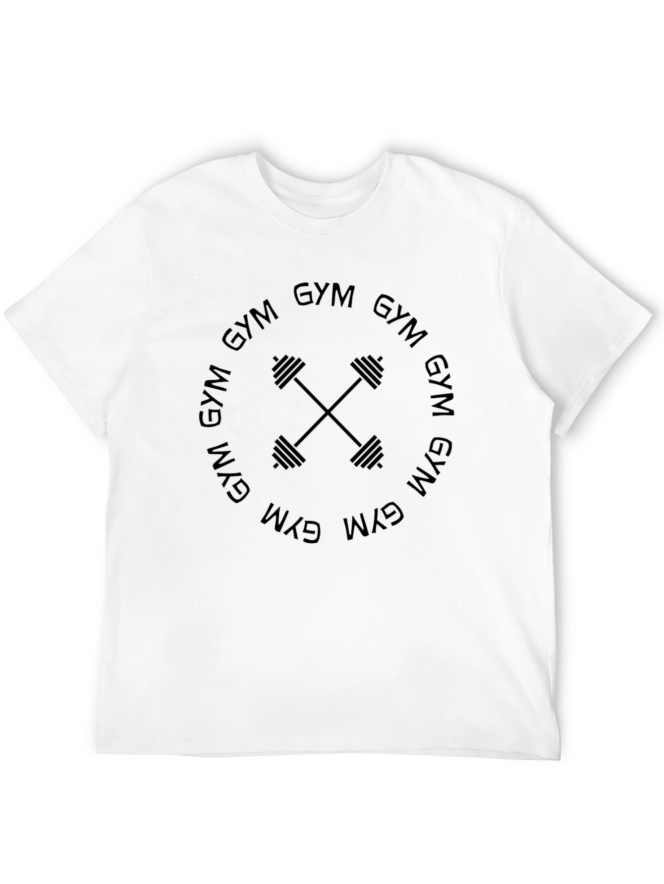 Gym Motivation Black T-Shirt - Fitness Apparel