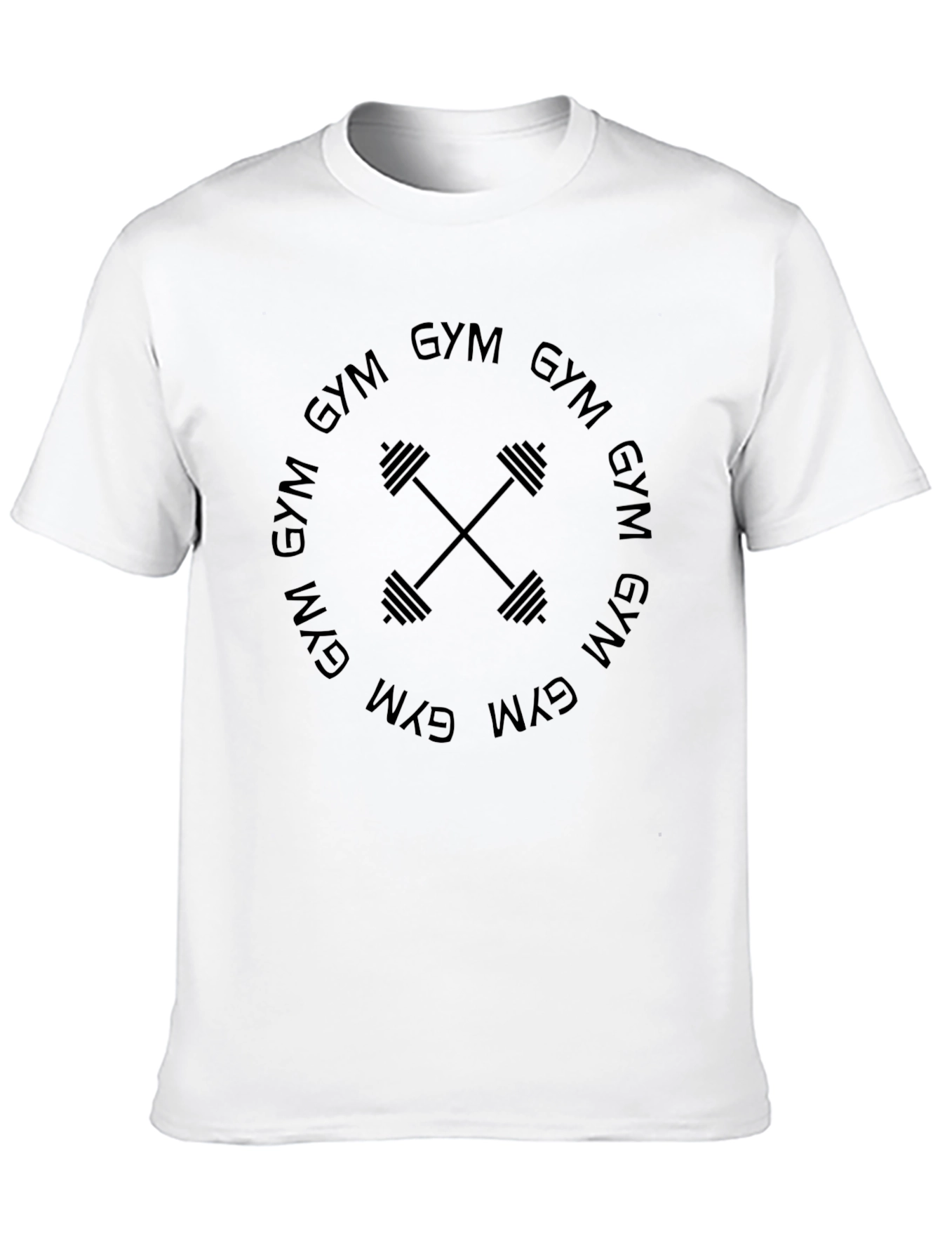 Gym Motivation Black T-Shirt - Fitness Apparel