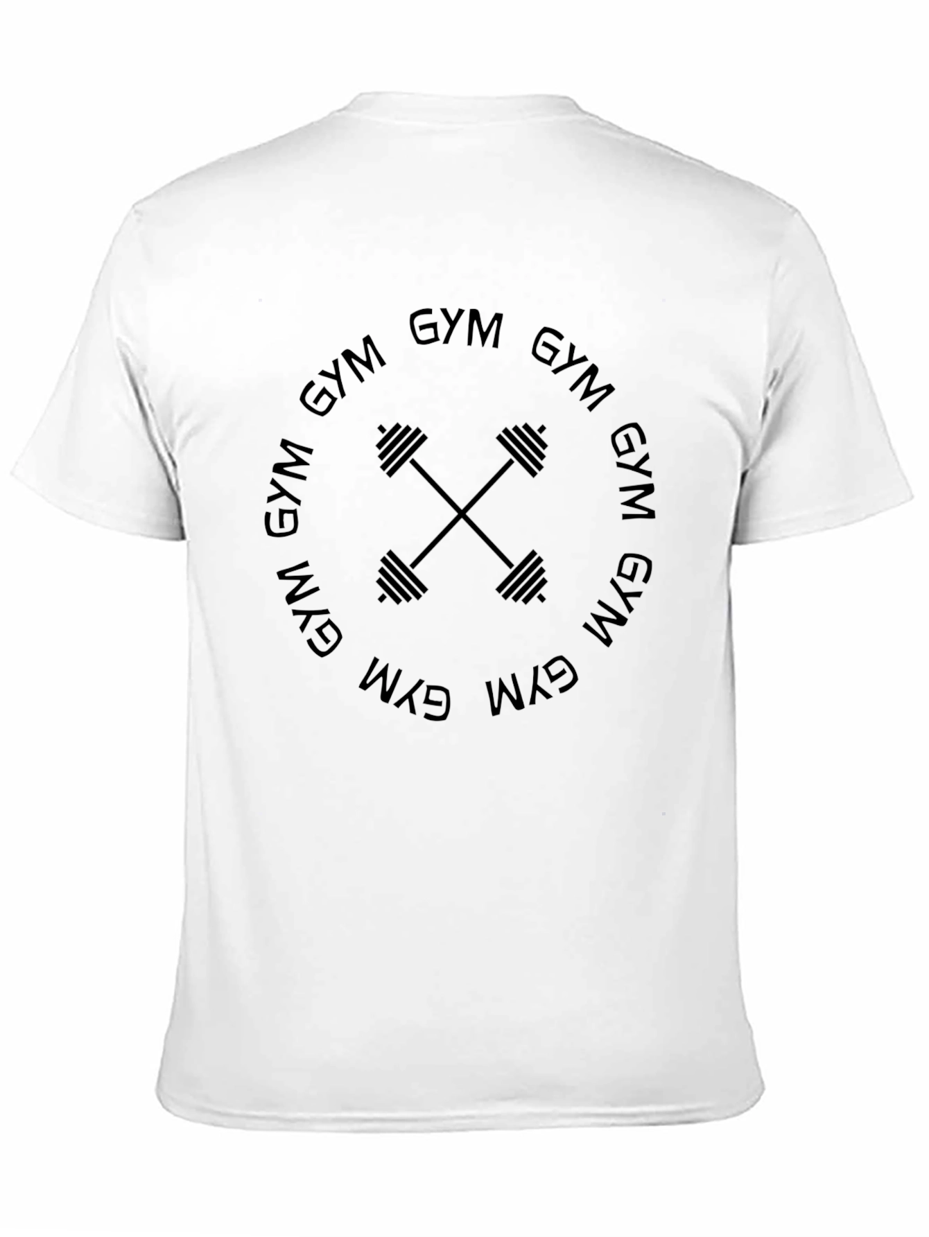 Gym Motivation Black T-Shirt - Fitness Apparel