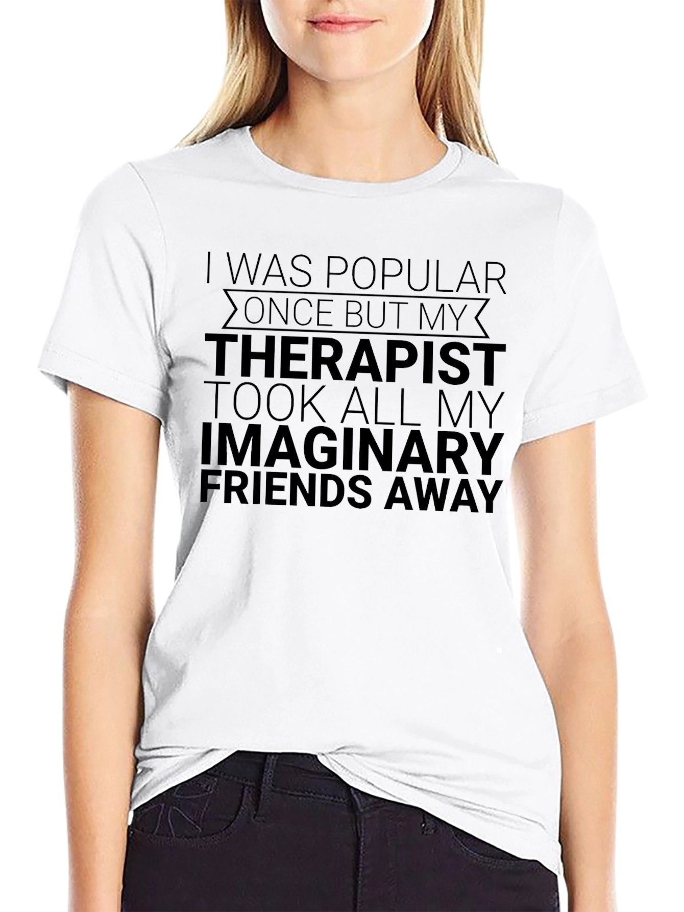 Funny Therapist Imaginary Friends Graphic Tee