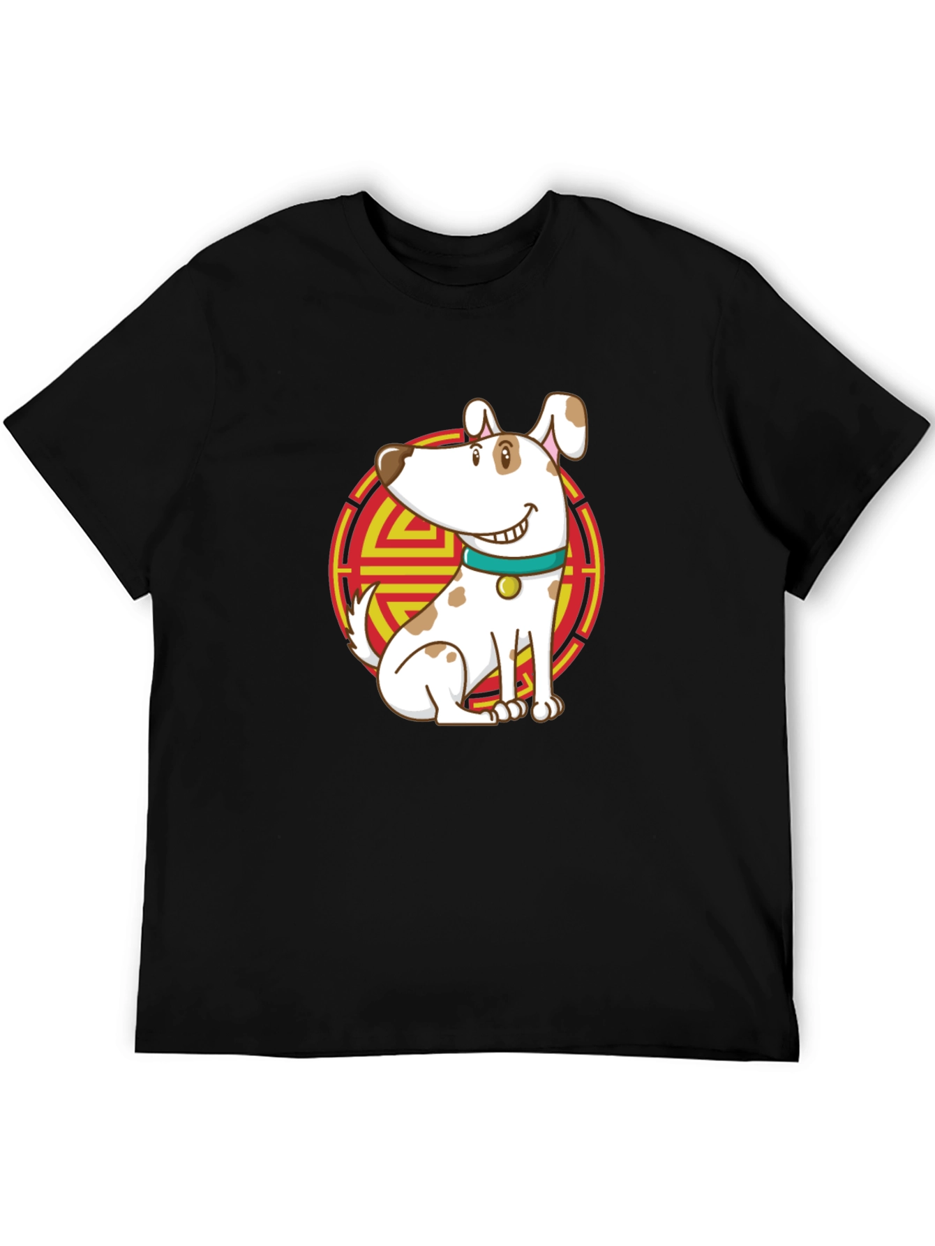 Dog Graphic Tee - Chinese New Year Style