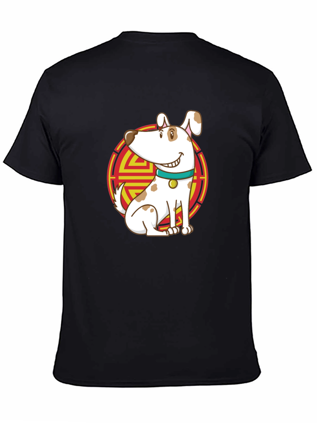 Dog Graphic Tee - Chinese New Year Style