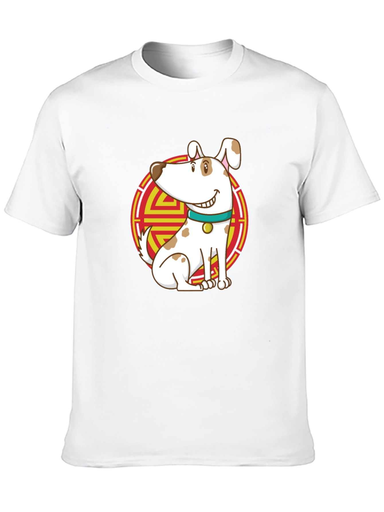 Dog Graphic Tee - Chinese New Year Style