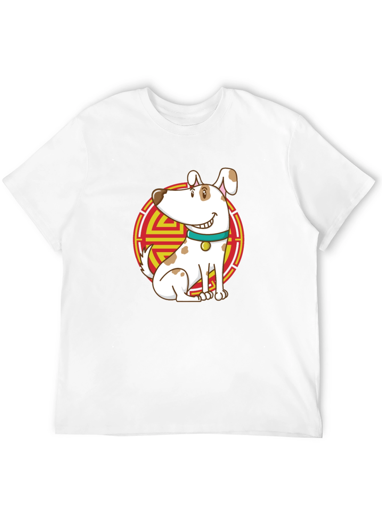 Dog Graphic Tee - Chinese New Year Style