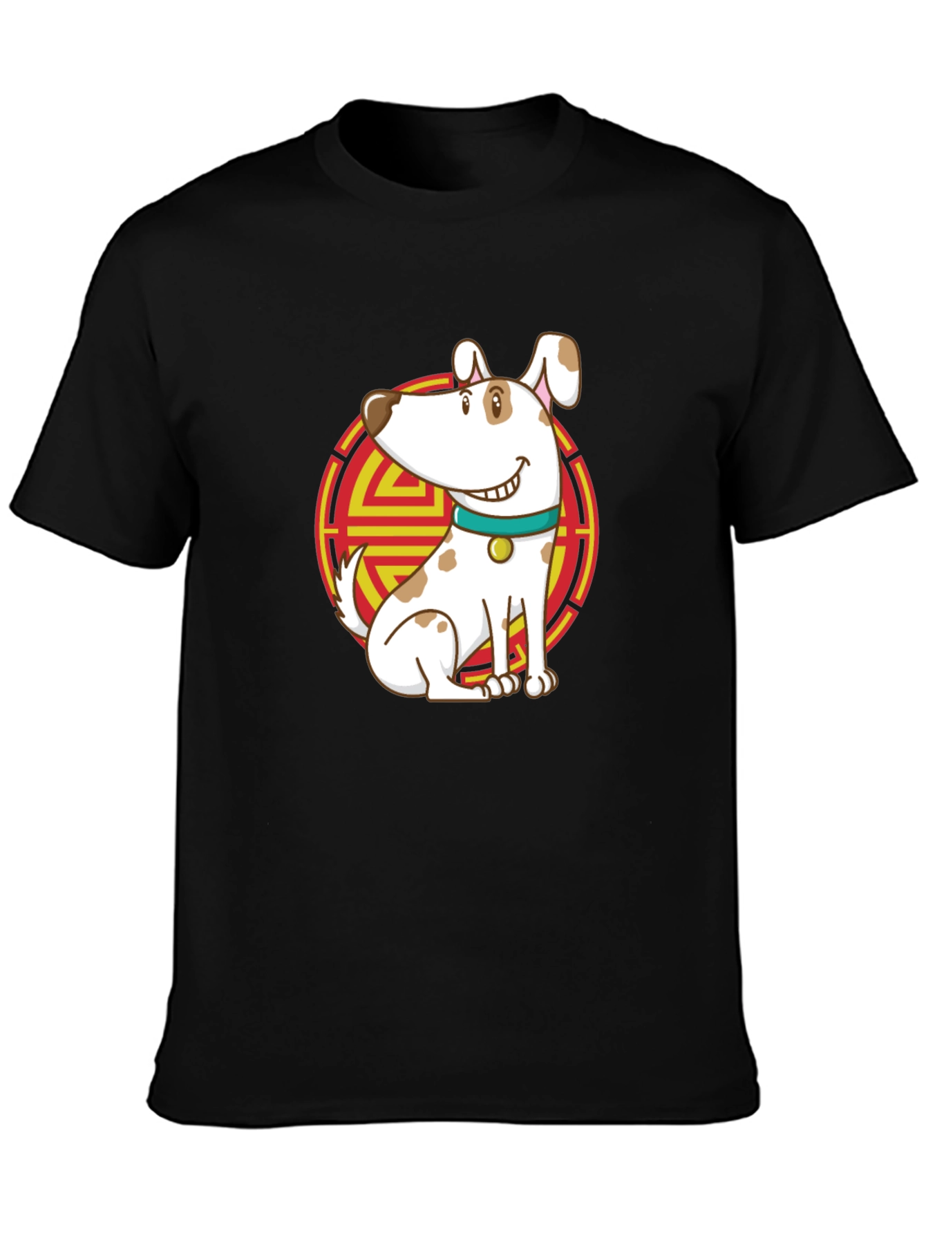 Dog Graphic Tee - Chinese New Year Style