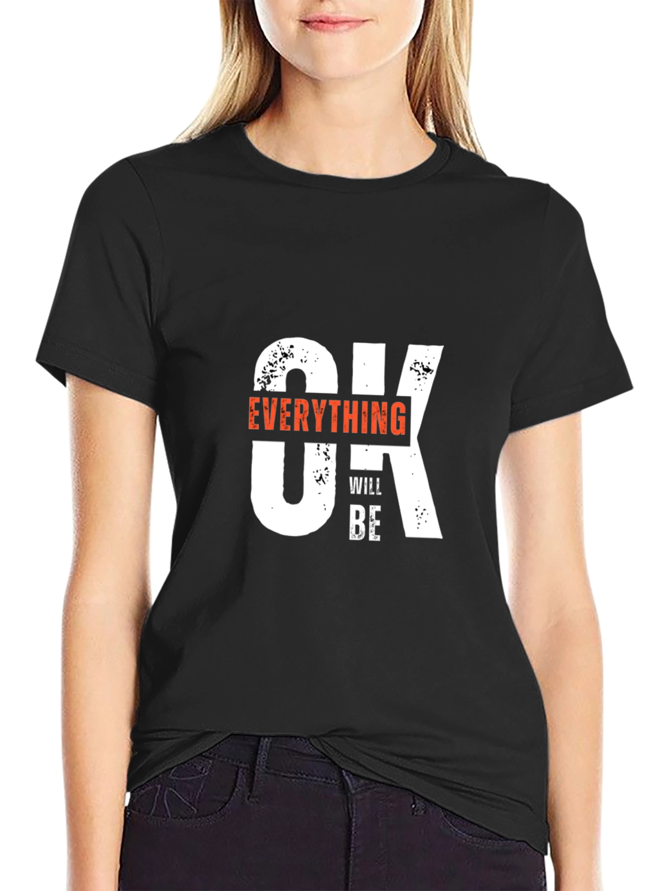 Everything Will Be OK Graphic Tee - Mens