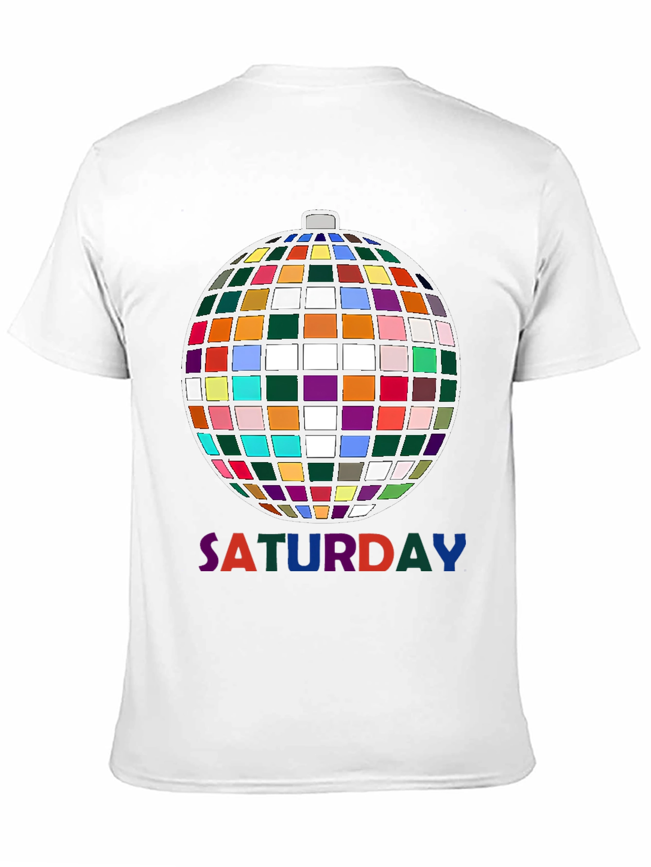 Saturday Disco Ball Graphic Tee