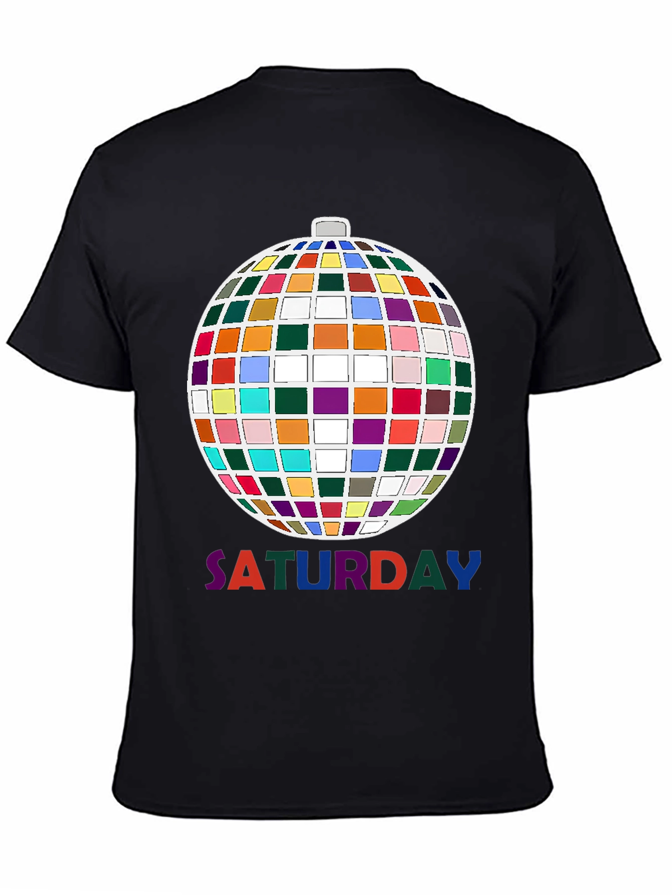 Saturday Disco Ball Graphic Tee