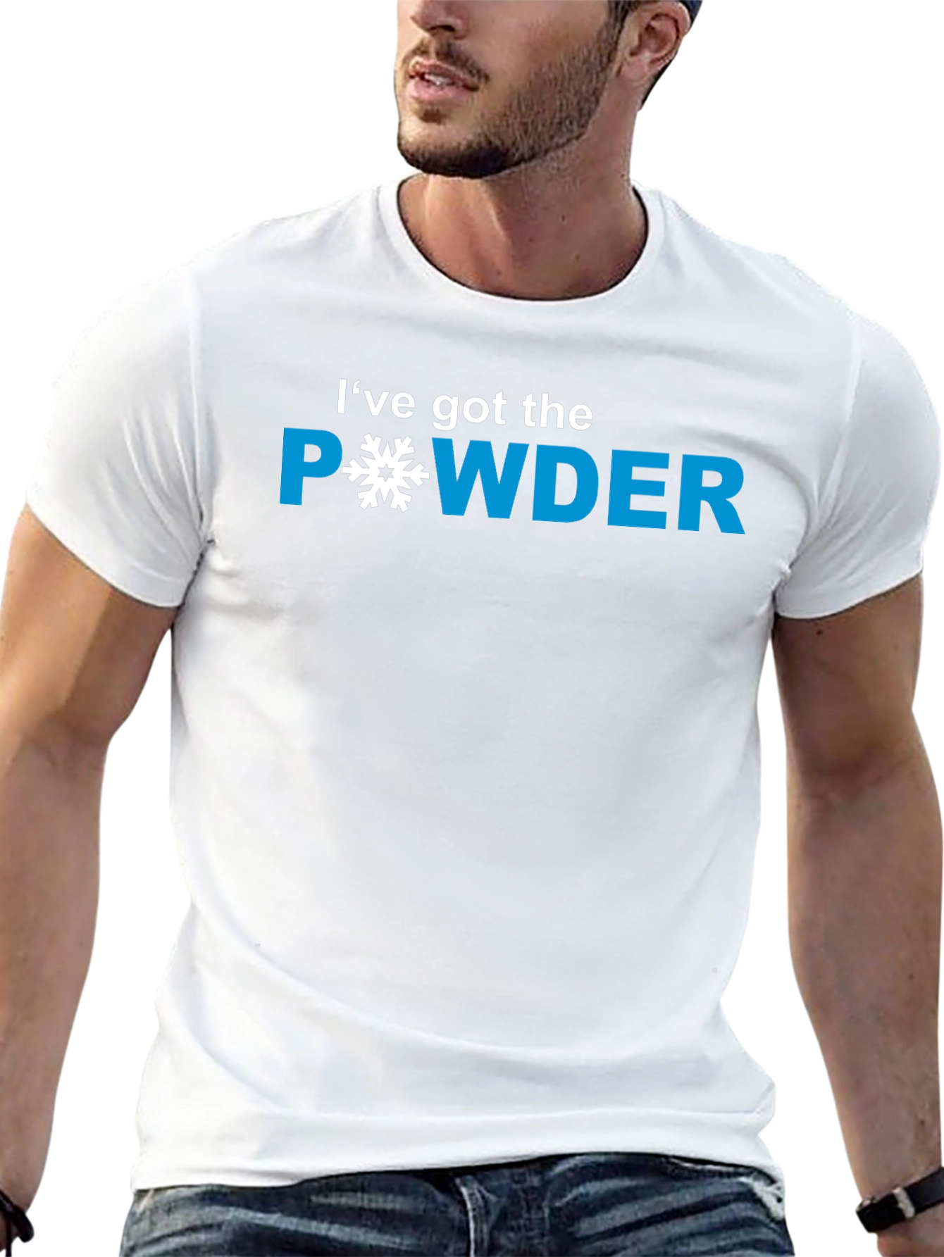Ive Got The Powder T-Shirt - Snowboarding Apparel