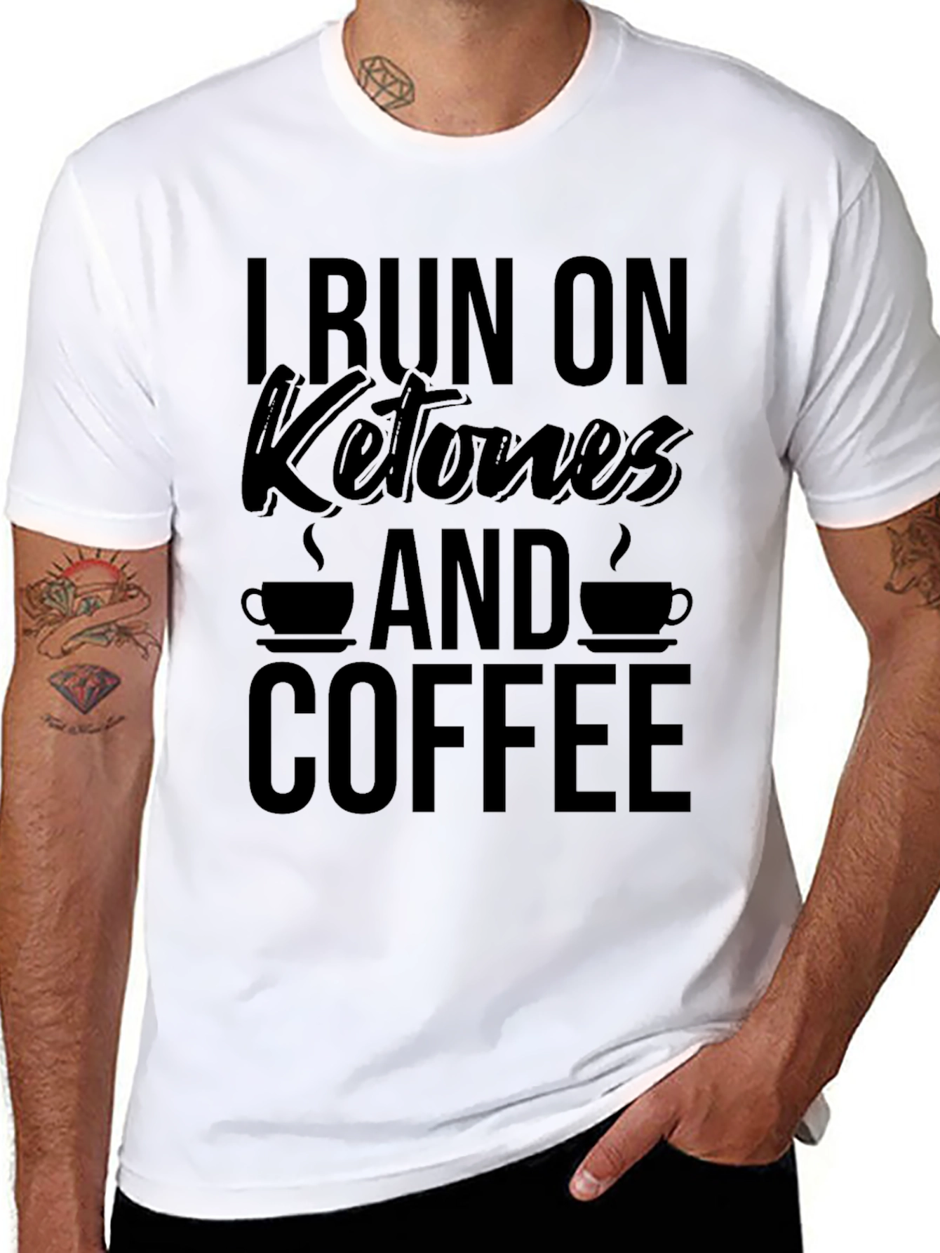 I Run On Ketones And Coffee Graphic Tee