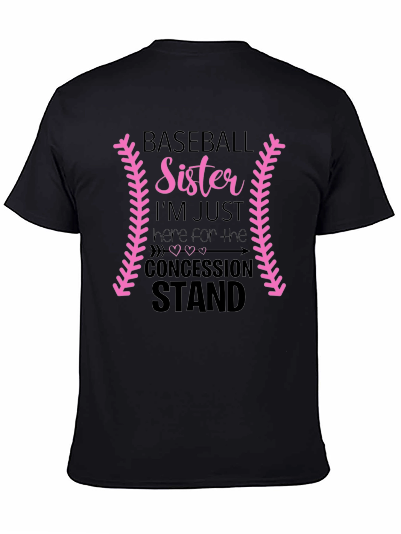 Baseball Sister Concession Stand T-Shirt
