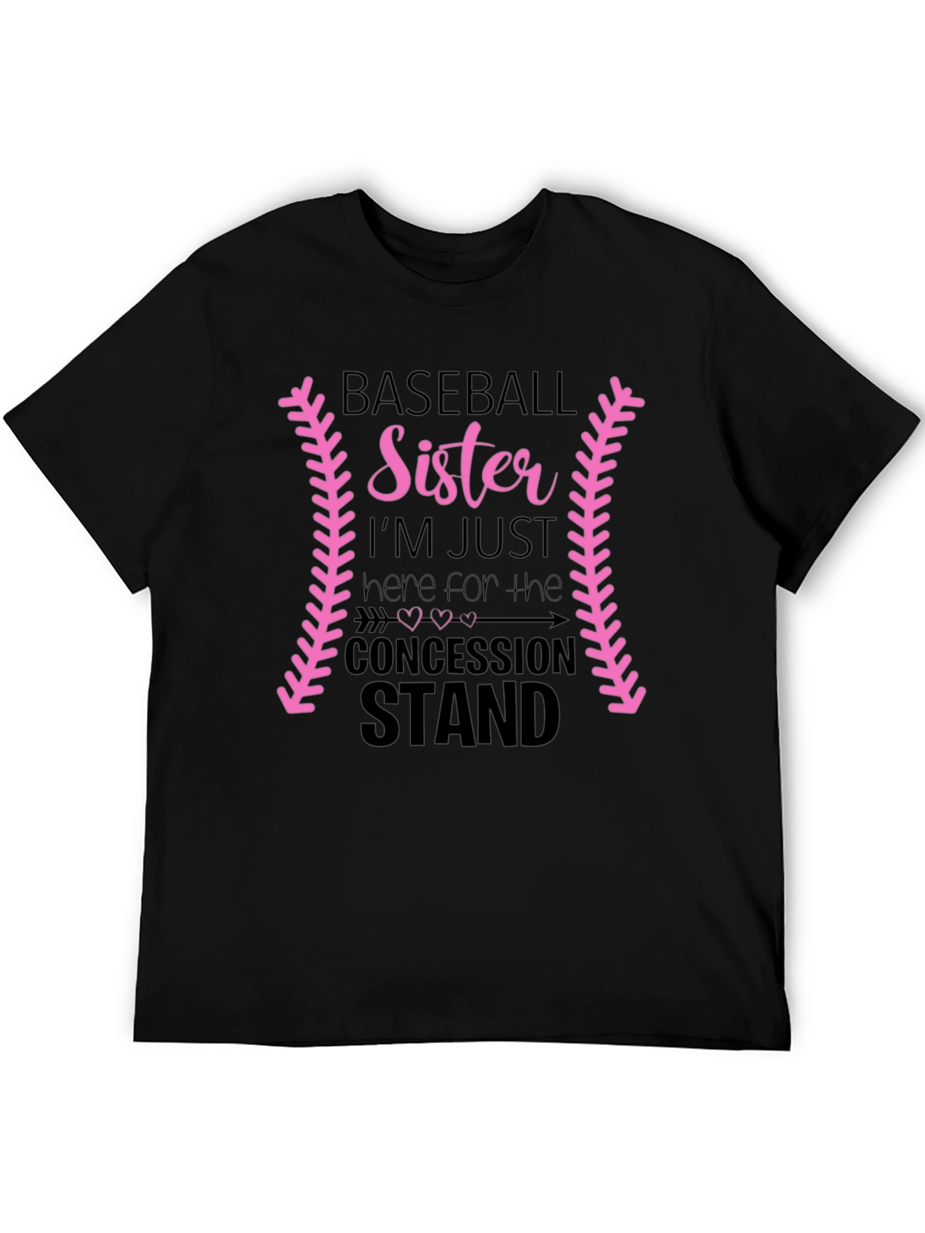 Baseball Sister Concession Stand T-Shirt