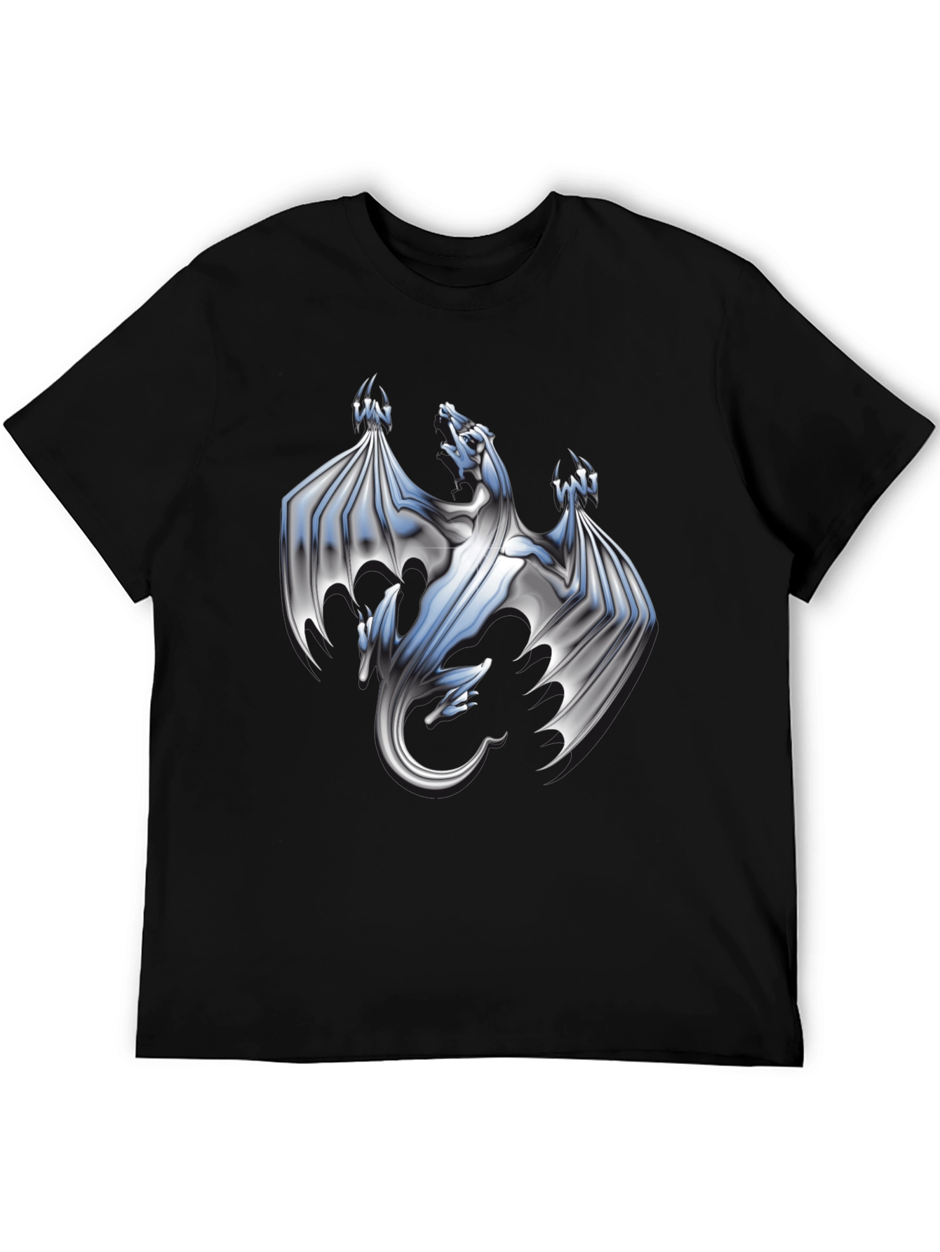 Three-Headed Dragon Graphic T-Shirt