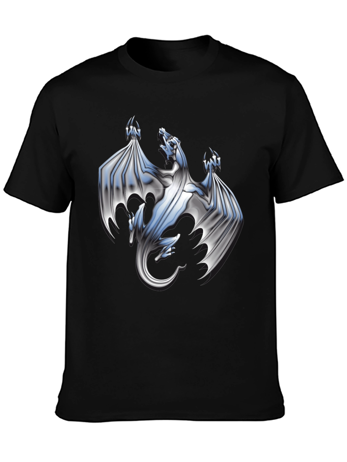 Three-Headed Dragon Graphic T-Shirt