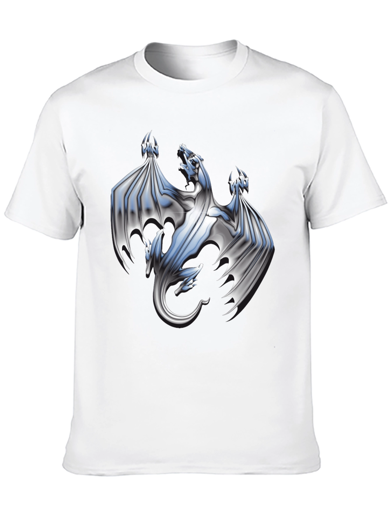 Three-Headed Dragon Graphic T-Shirt