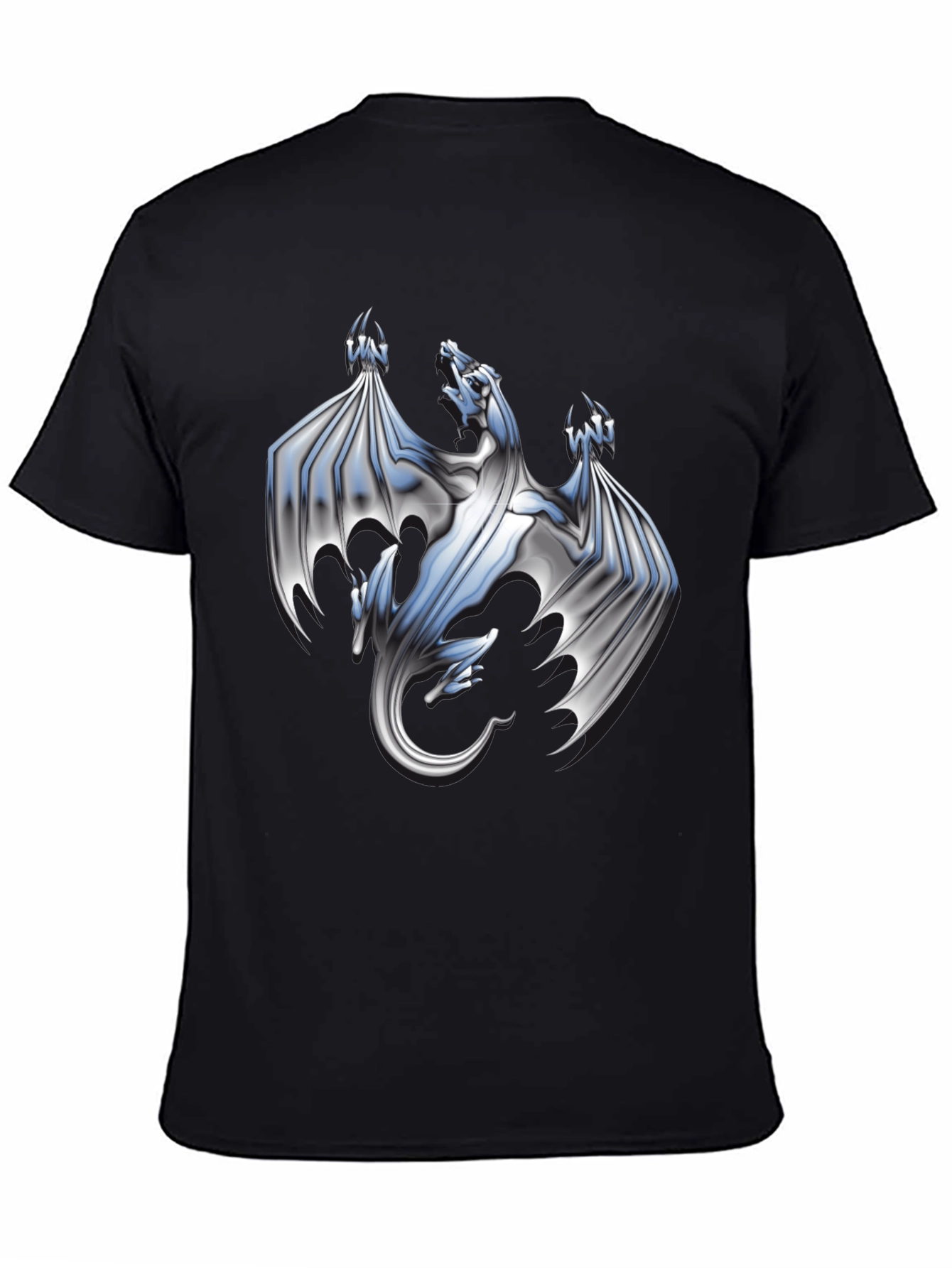 Three-Headed Dragon Graphic T-Shirt