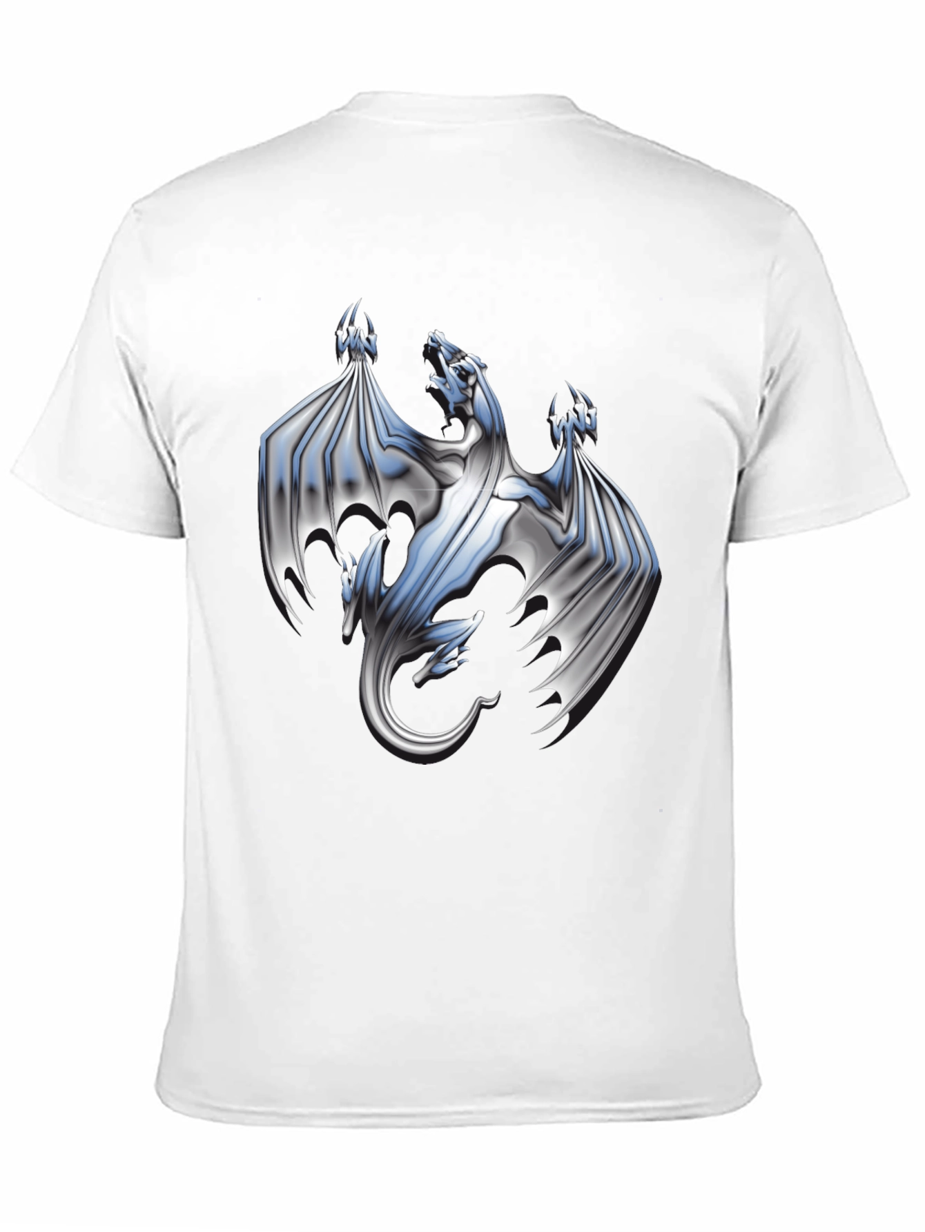 Three-Headed Dragon Graphic T-Shirt