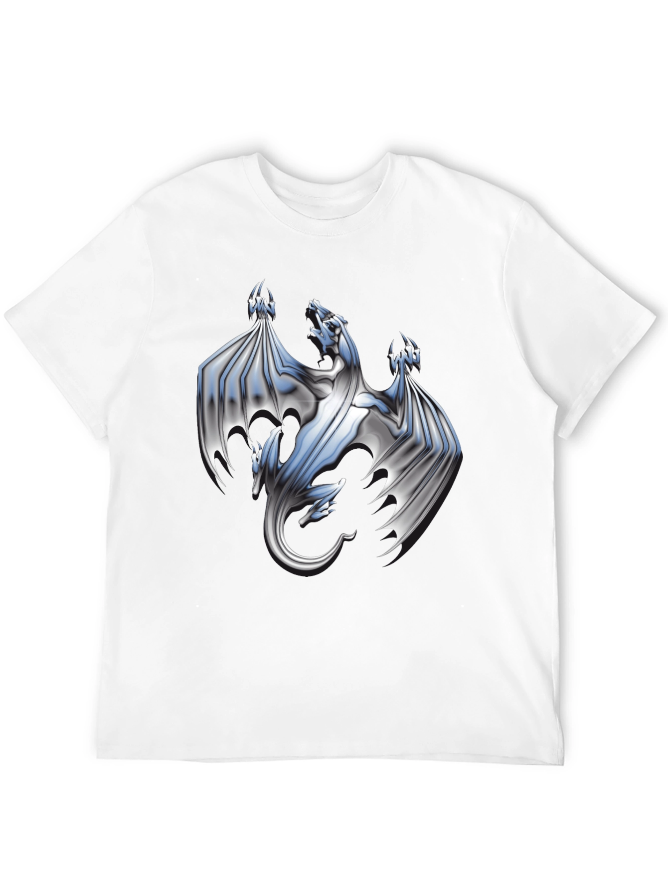 Three-Headed Dragon Graphic T-Shirt
