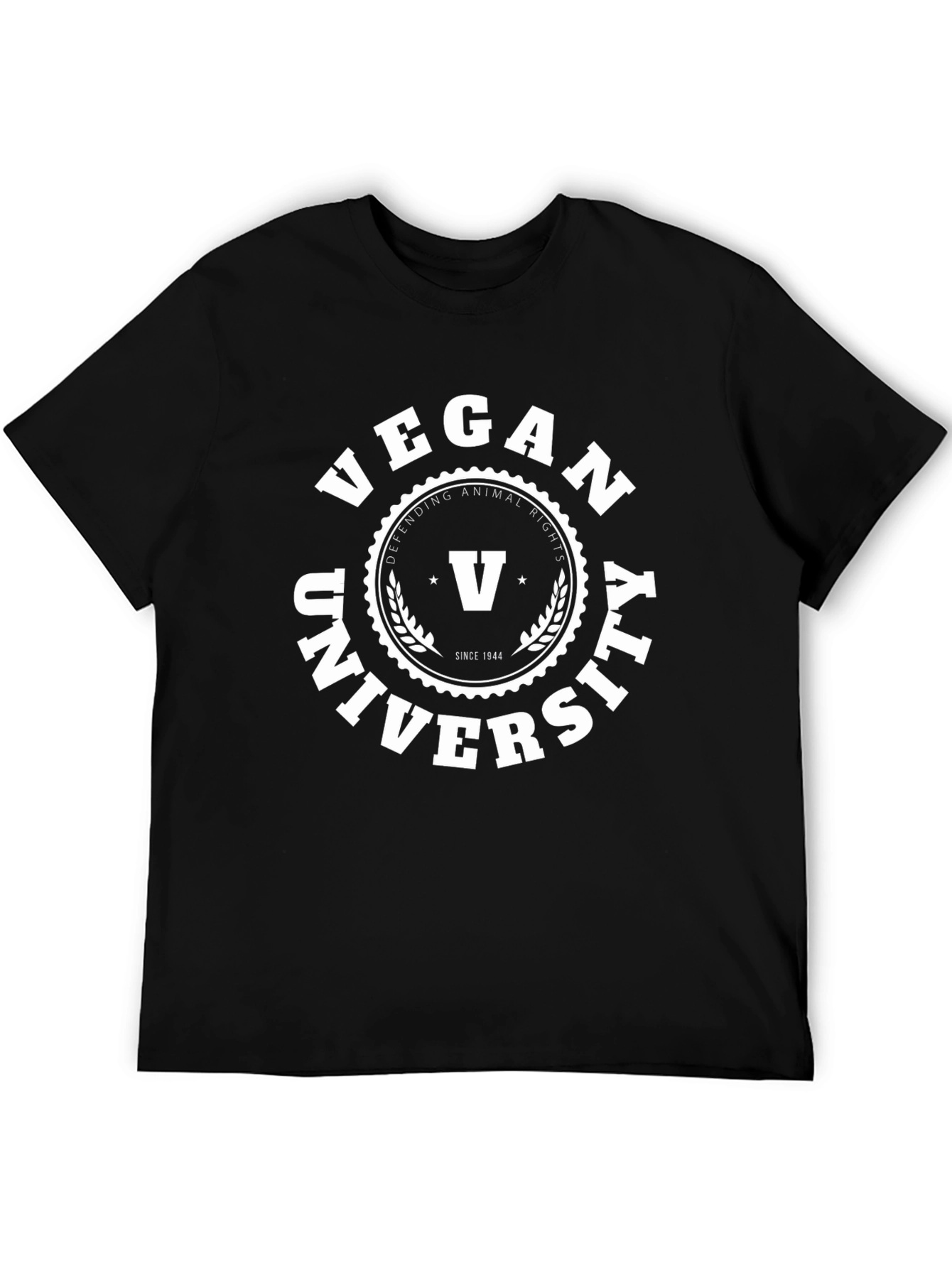 Vegan University T-Shirt - Defending Animal Rights Since 1944