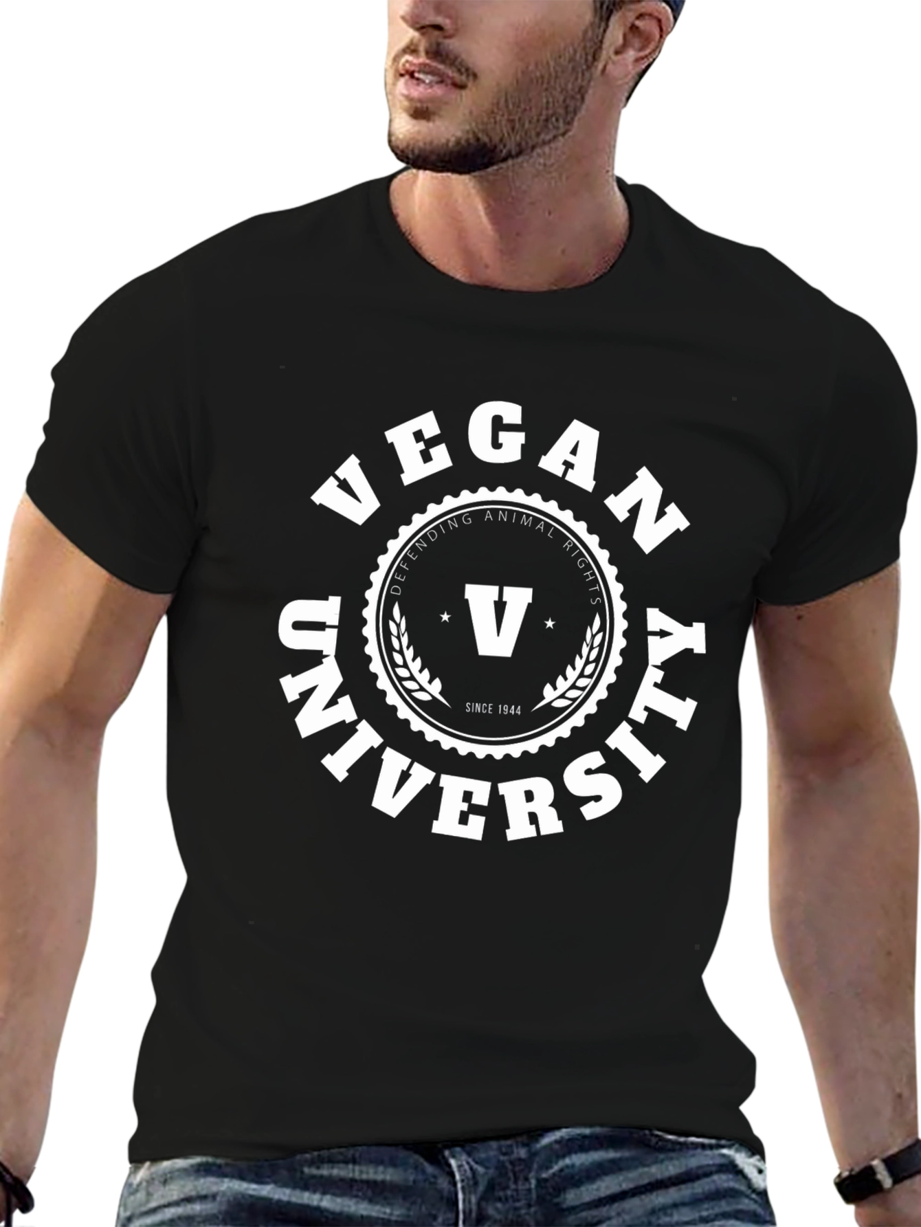 Vegan University T-Shirt - Defending Animal Rights Since 1944