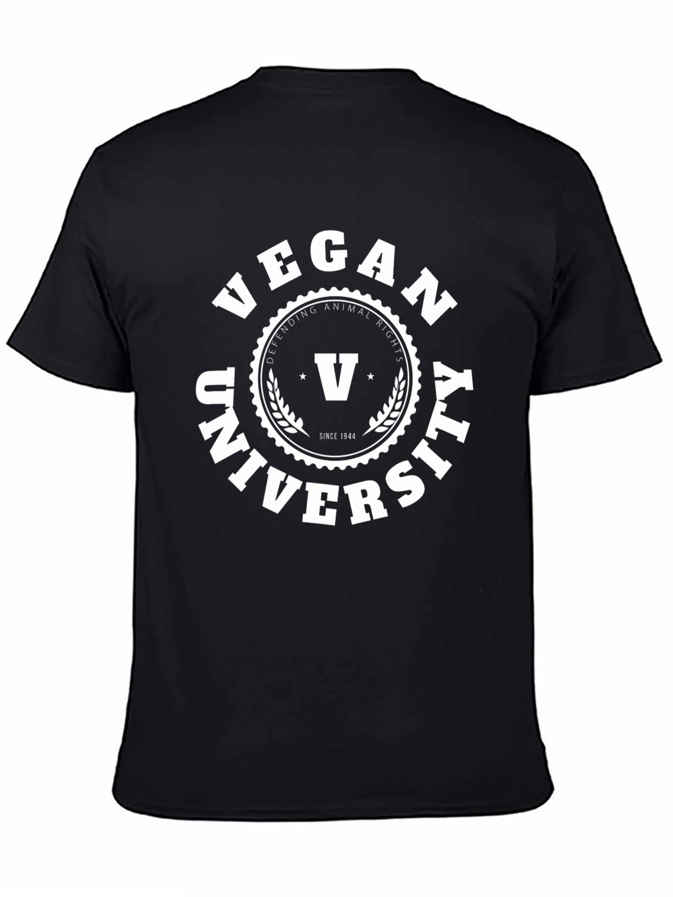Vegan University T-Shirt - Defending Animal Rights Since 1944