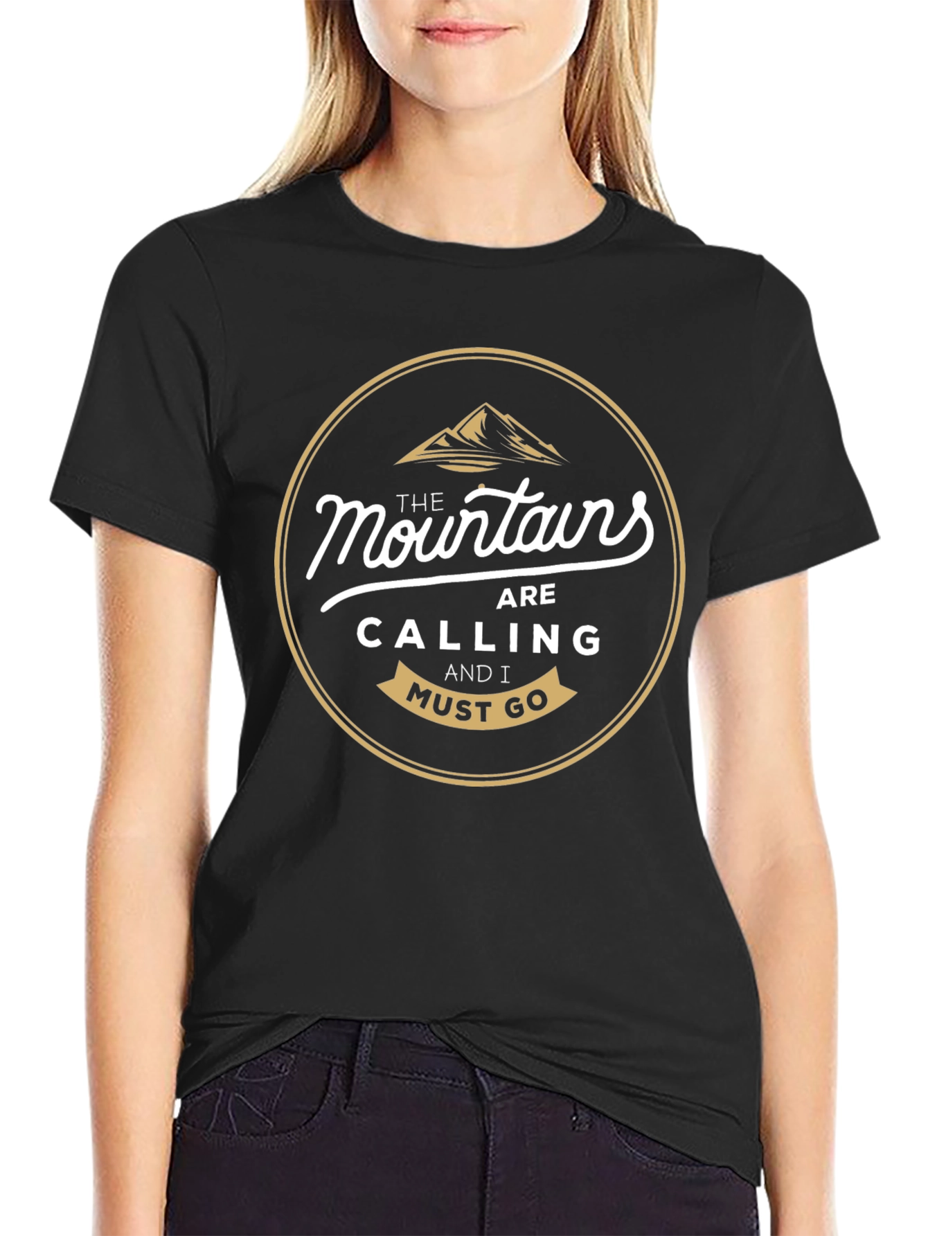 Mountains are Calling Graphic T-Shirt