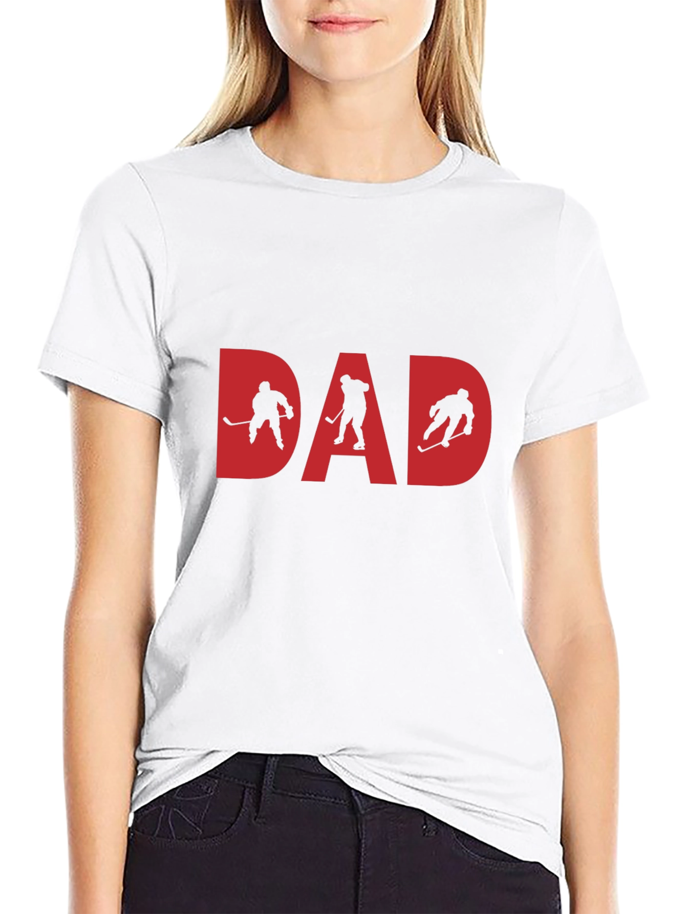 Hockey Dad T-Shirt - Gift for Hockey Dads
