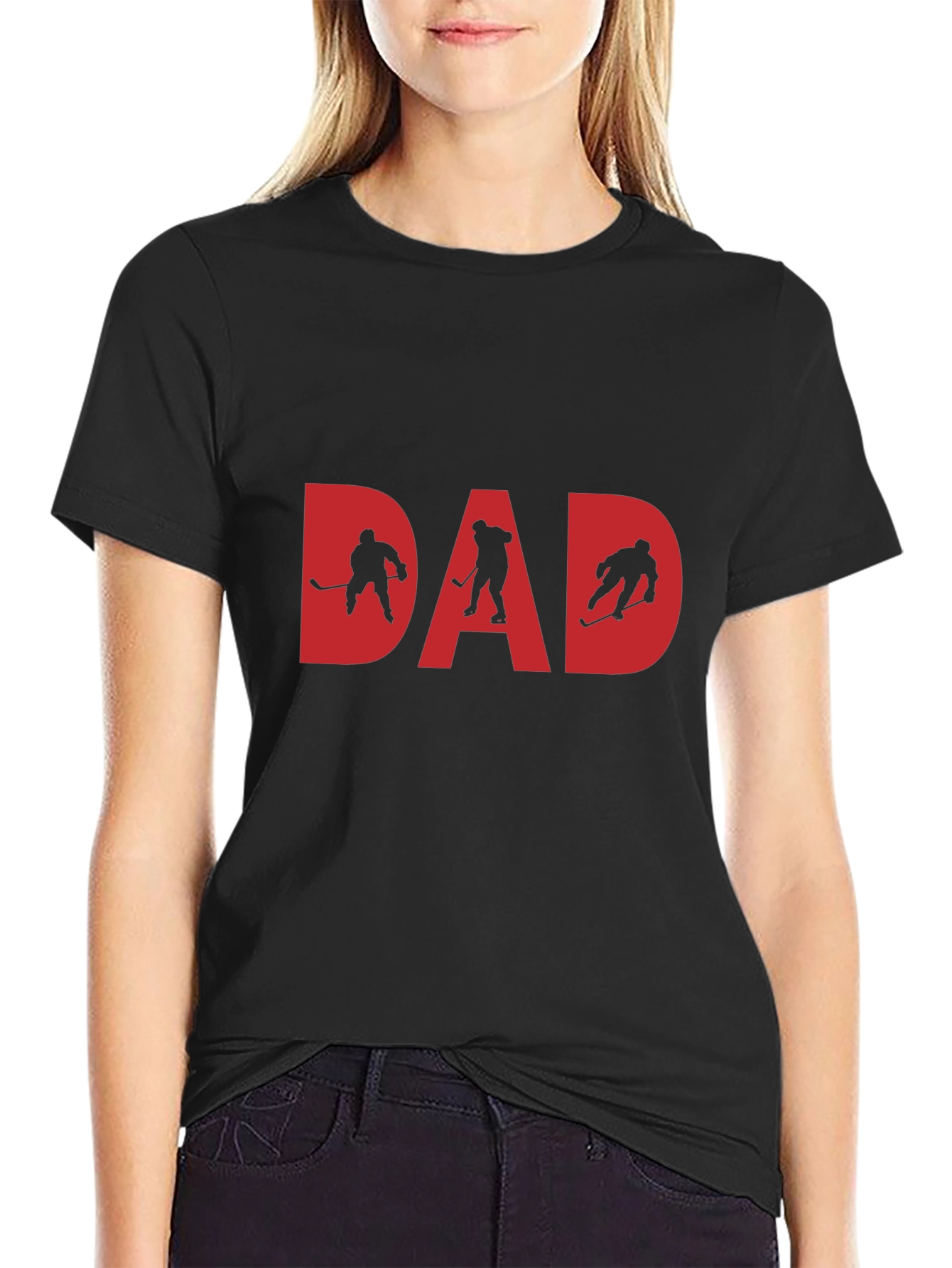 Hockey Dad T-Shirt - Gift for Hockey Dads
