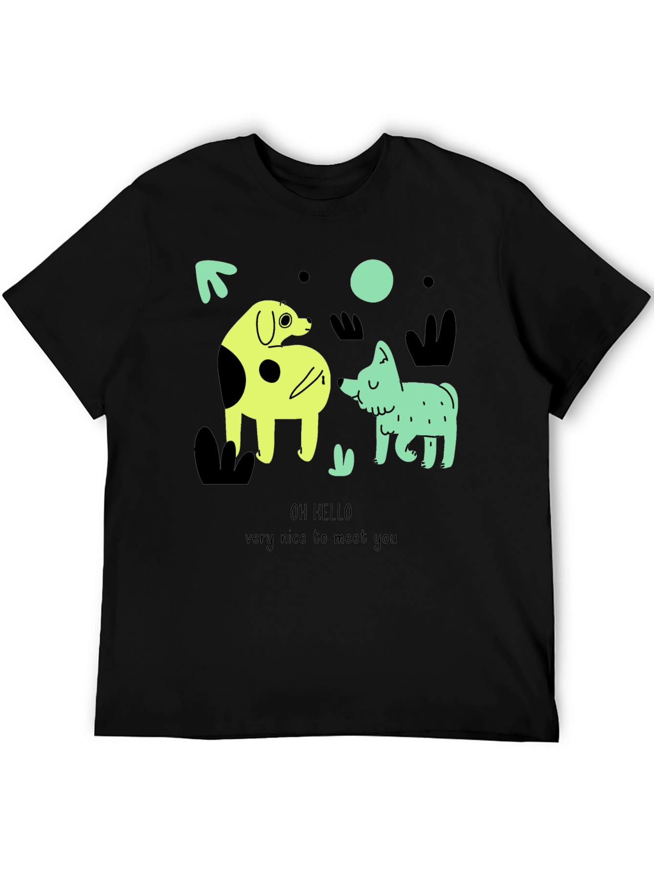 Whimsical Dog Graphic Tee - Oh Hello!