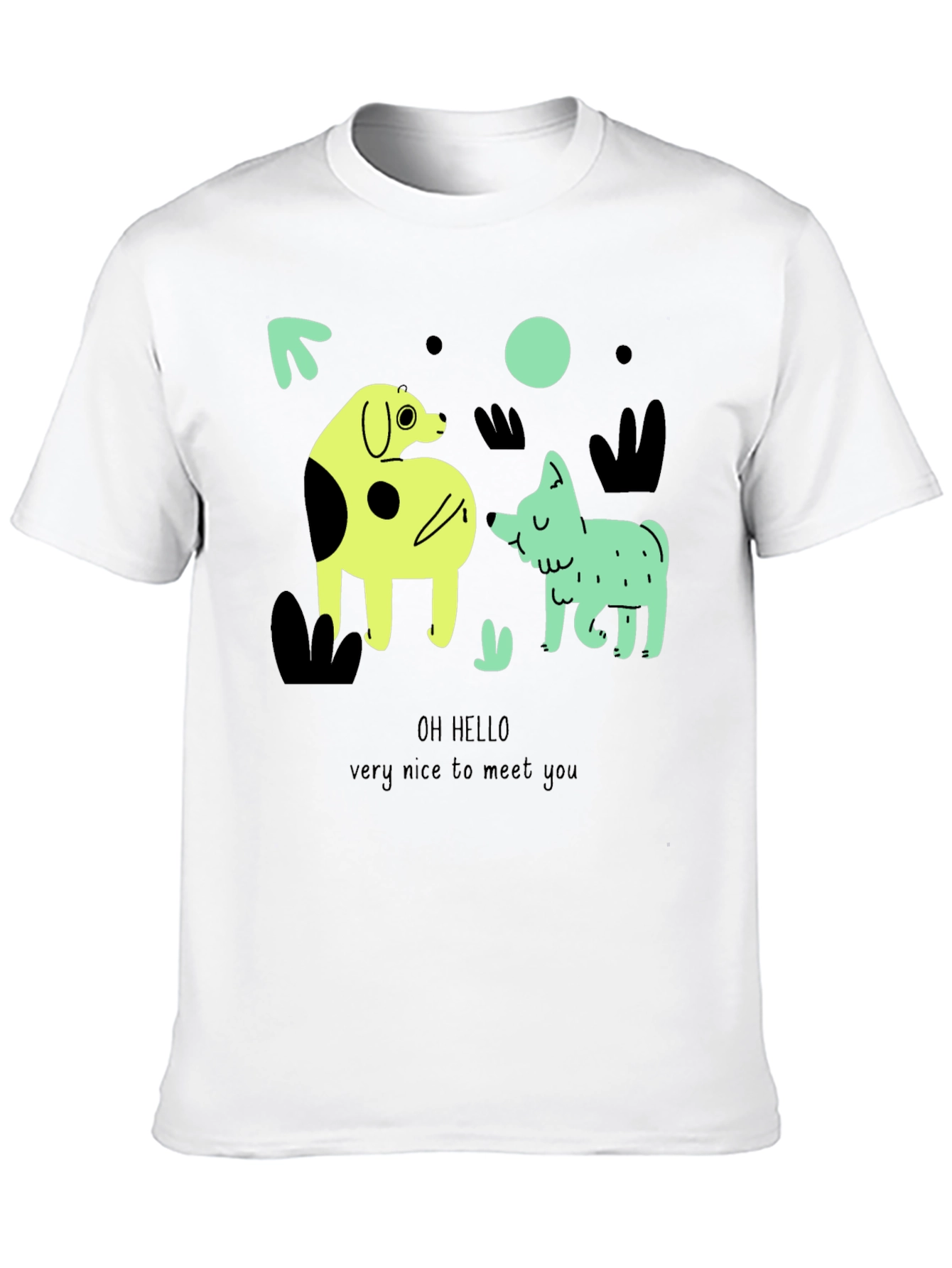 Whimsical Dog Graphic Tee - Oh Hello!