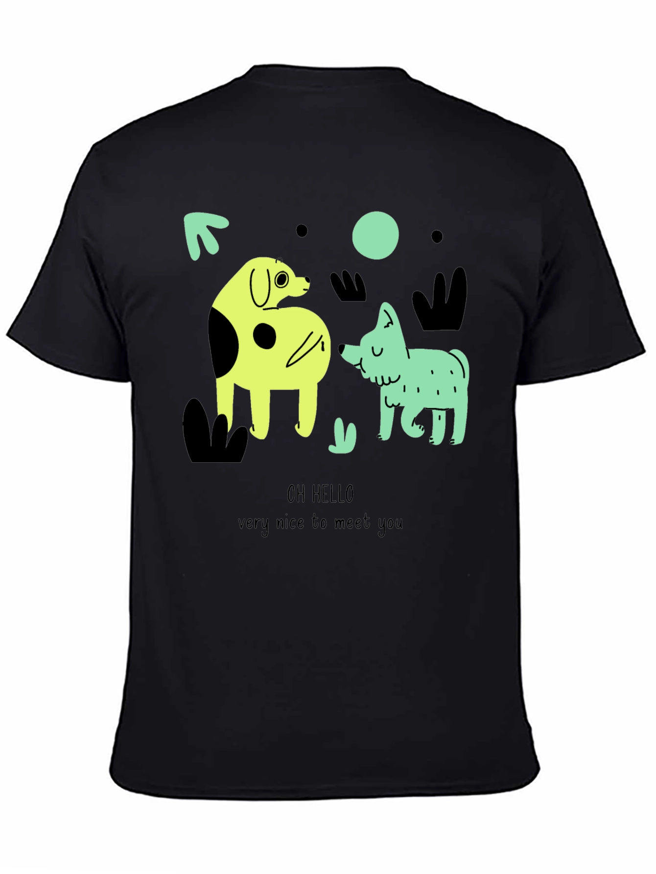 Whimsical Dog Graphic Tee - Oh Hello!
