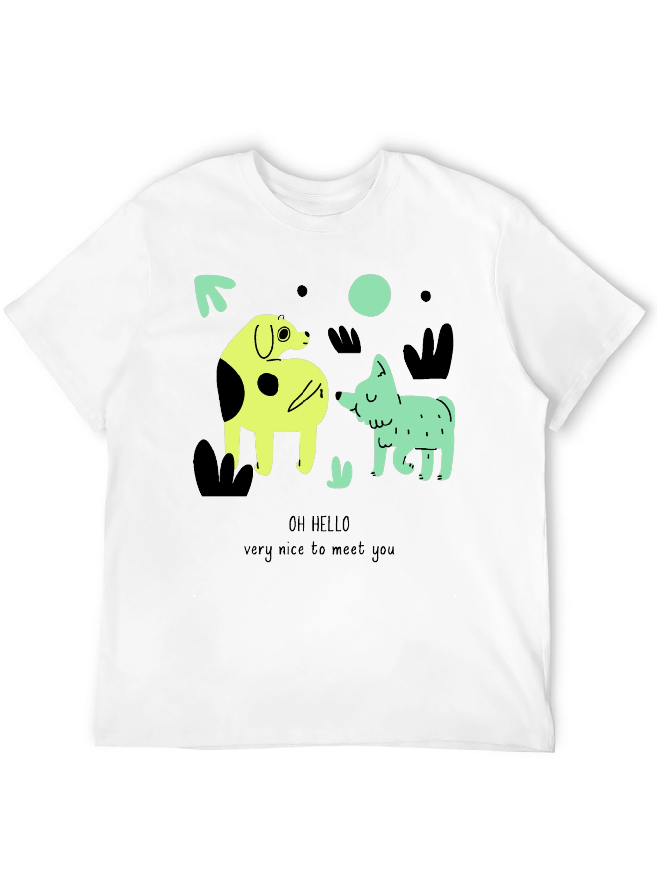 Whimsical Dog Graphic Tee - Oh Hello!