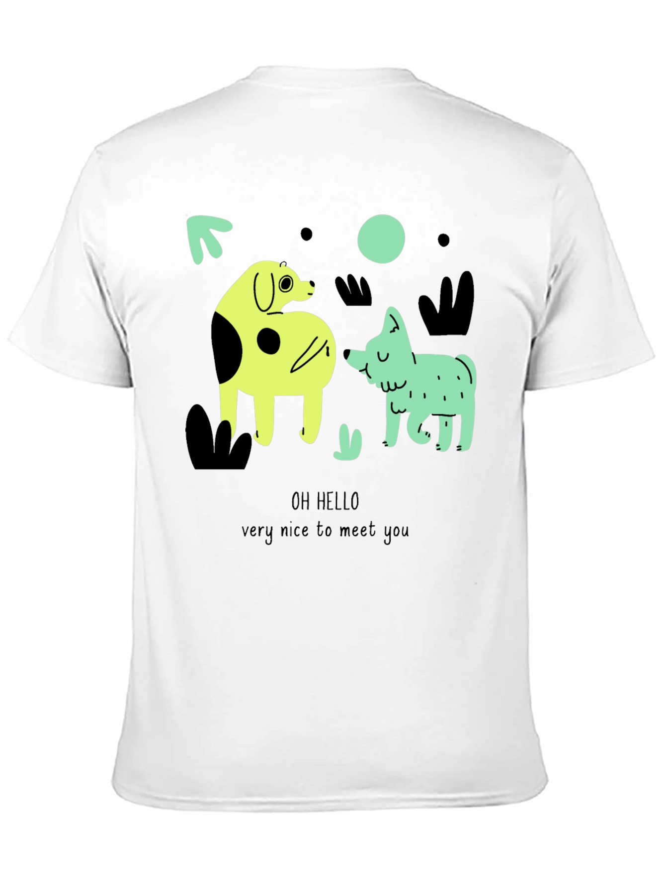 Whimsical Dog Graphic Tee - Oh Hello!
