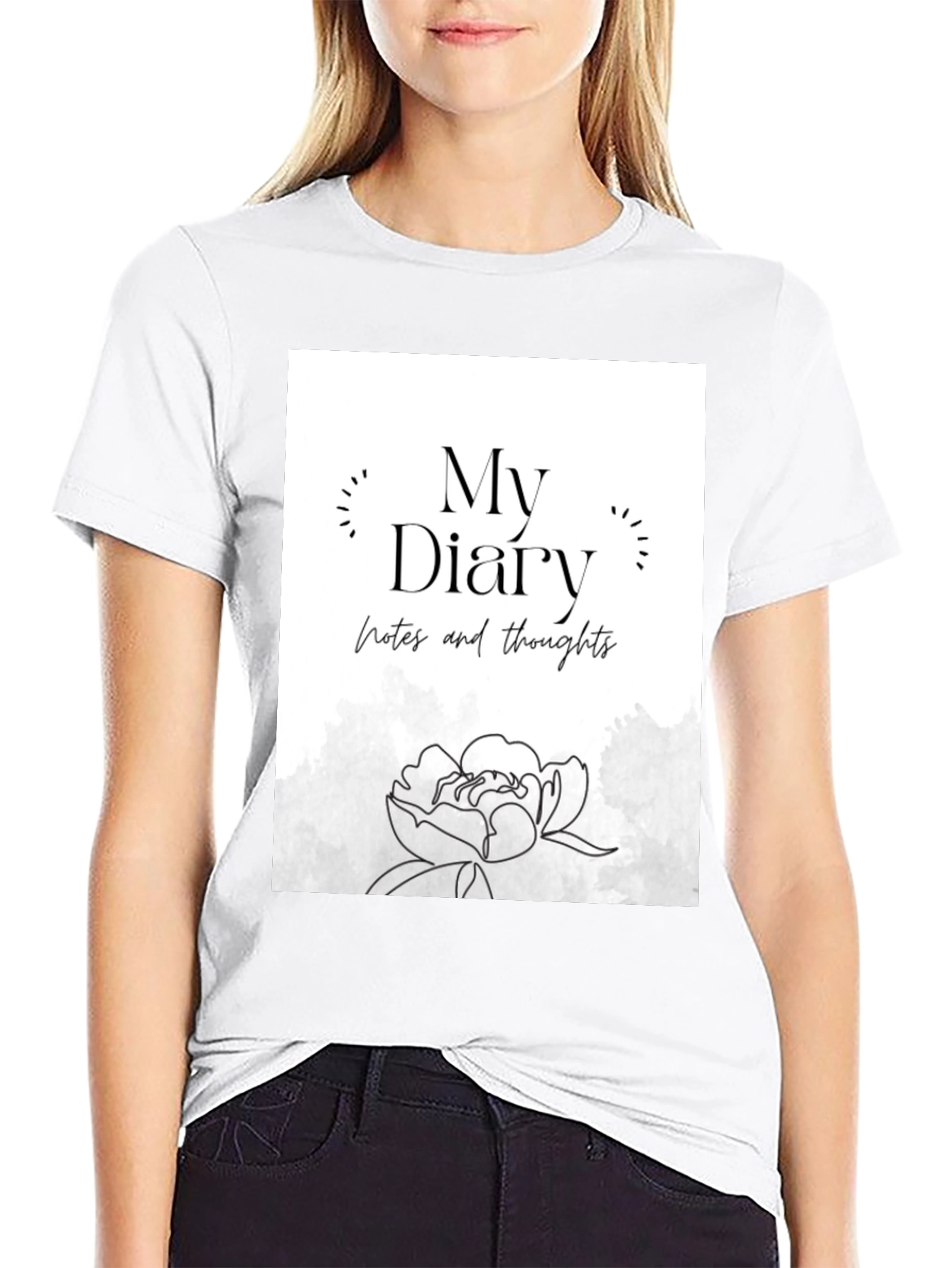 My Diary Notes & Thoughts Graphic Tee