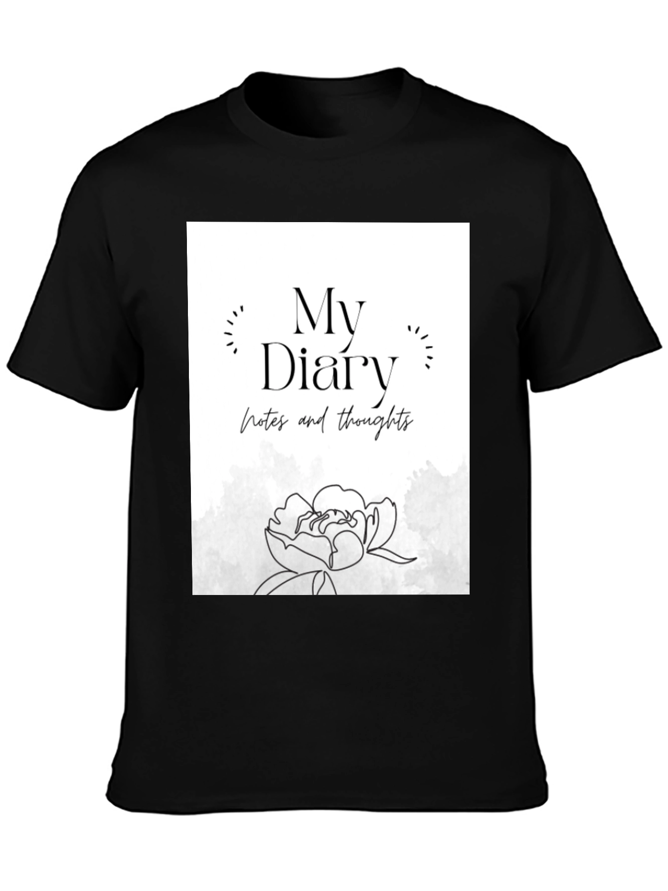 My Diary Notes & Thoughts Graphic Tee