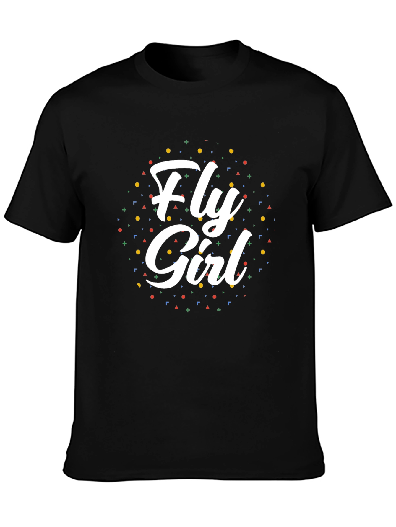 Fly Girl Graphic Tee - Stylish Cotton T-Shirt