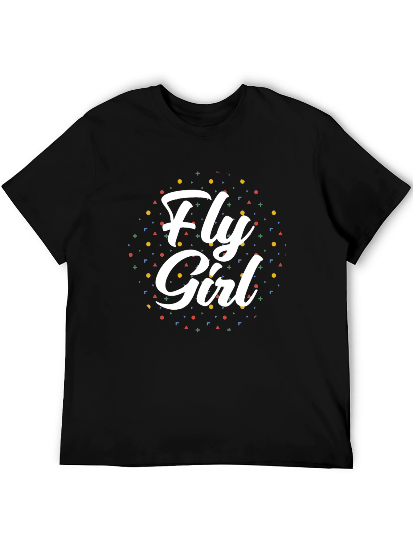 Fly Girl Graphic Tee - Stylish Cotton T-Shirt