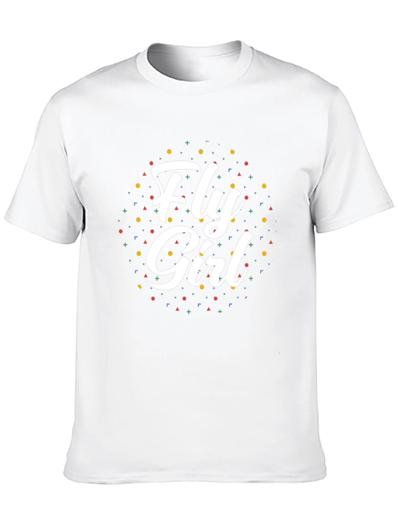 Fly Girl Graphic Tee - Stylish Cotton T-Shirt