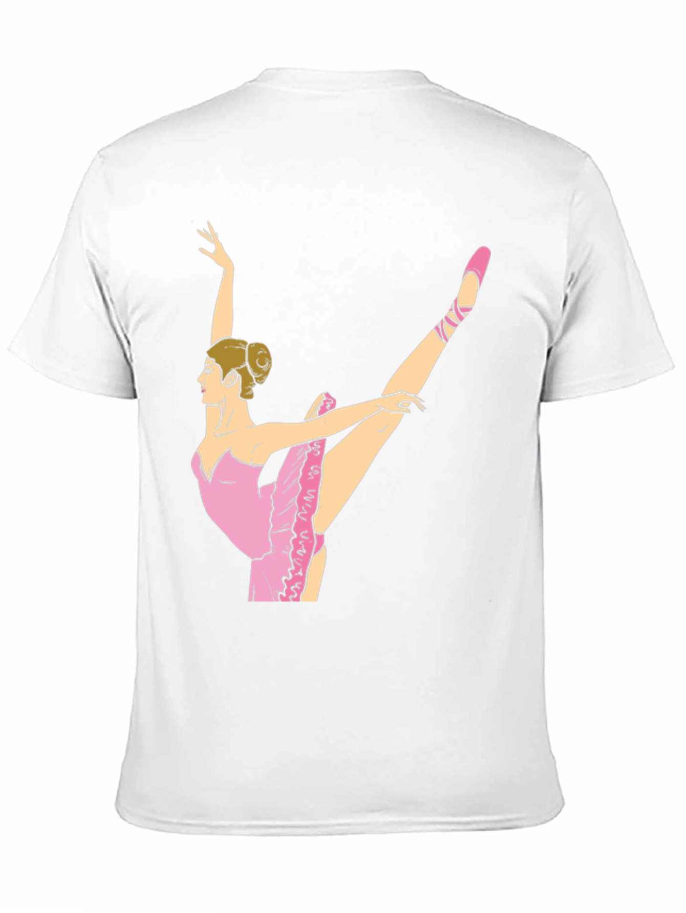 Ballet Dancer Graphic T-Shirt - Black
