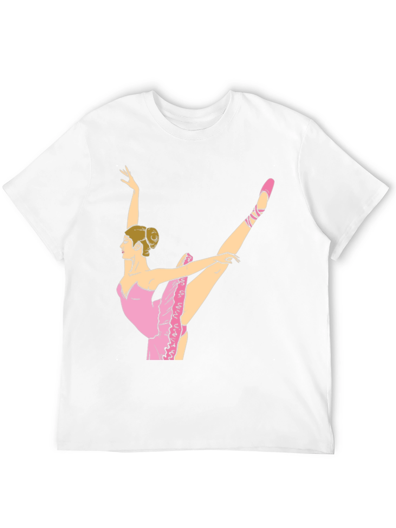 Ballet Dancer Graphic T-Shirt - Black