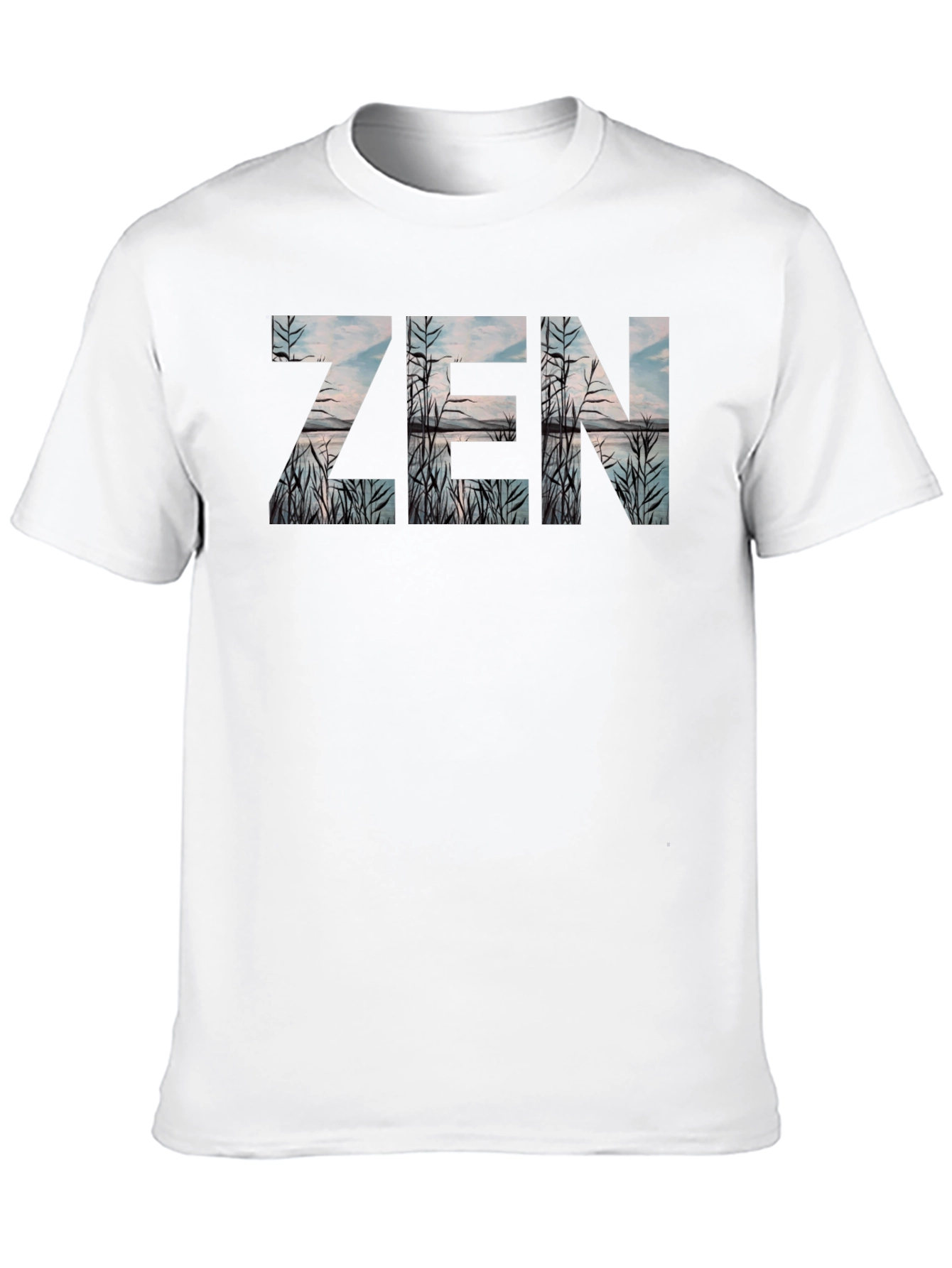 Zen Nature T-Shirt - Relaxed Fit Unique Design