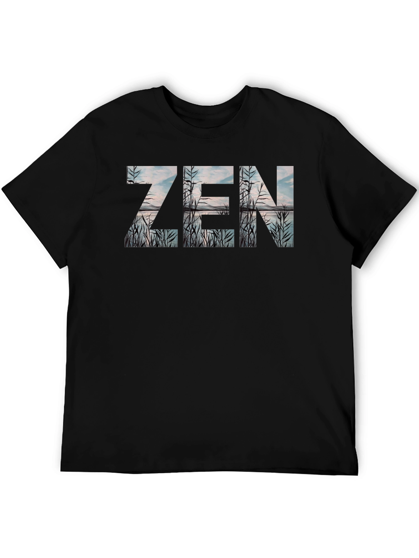 Zen Nature T-Shirt - Relaxed Fit Unique Design