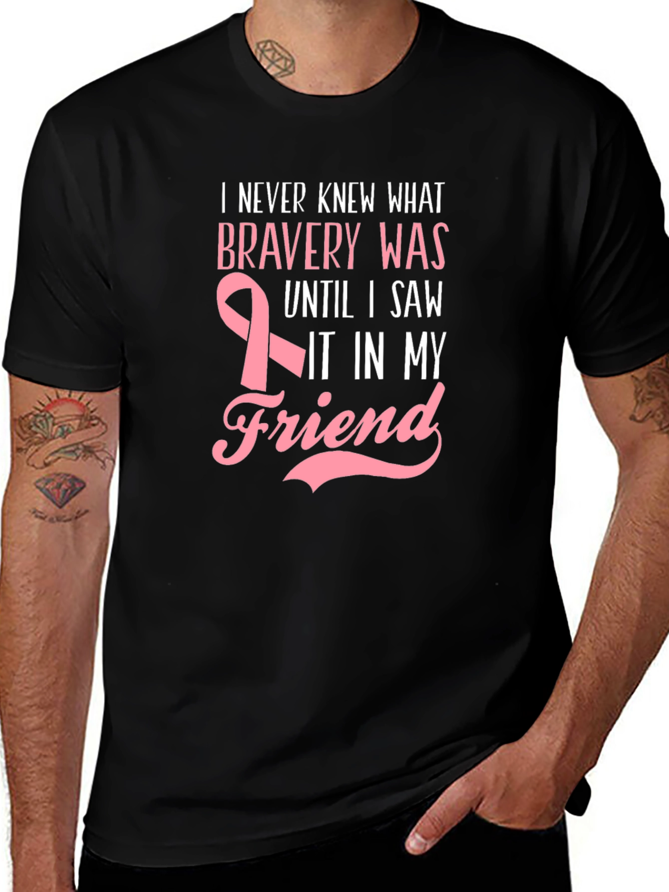 Bravery Breast Cancer Awareness T-Shirt