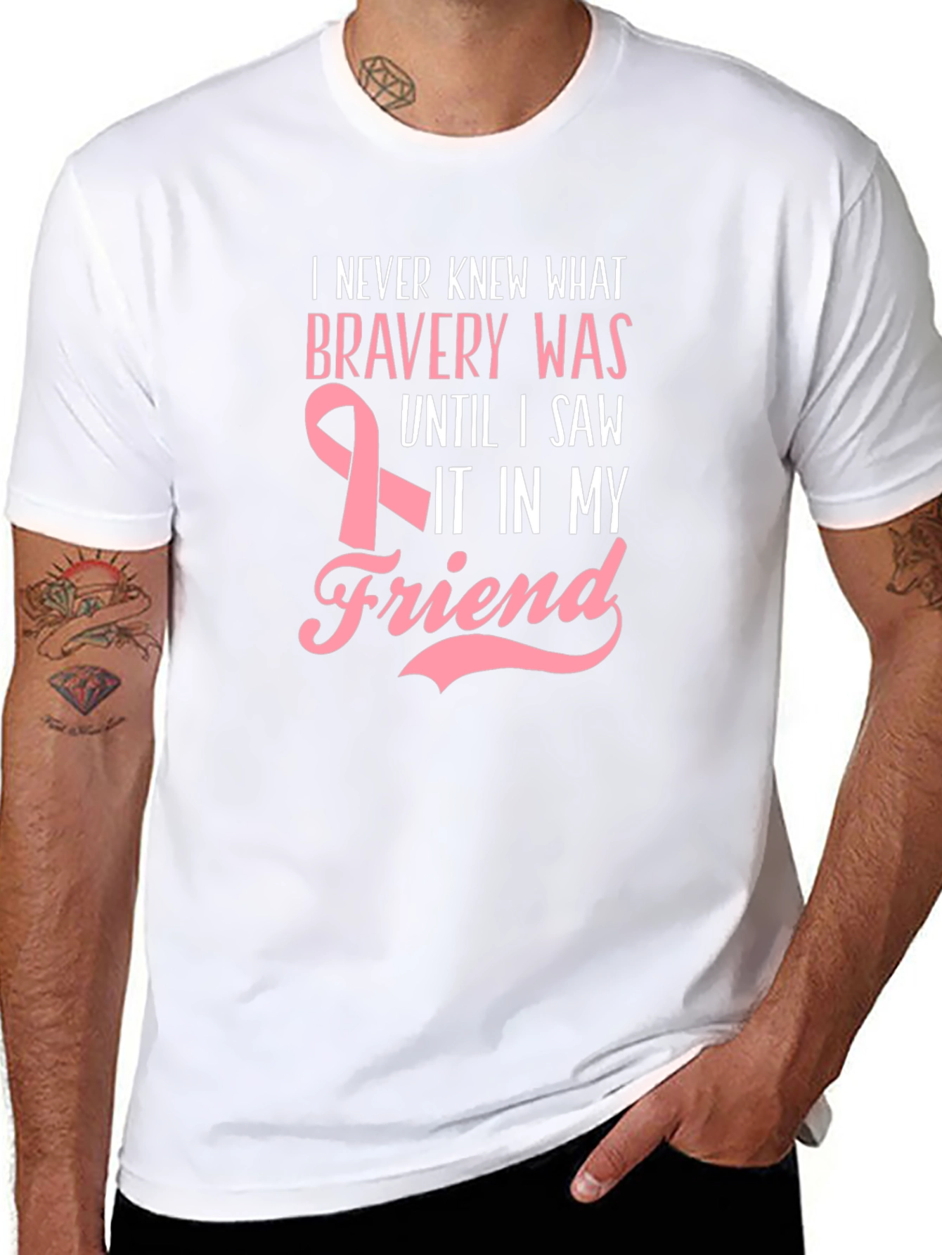 Bravery Breast Cancer Awareness T-Shirt